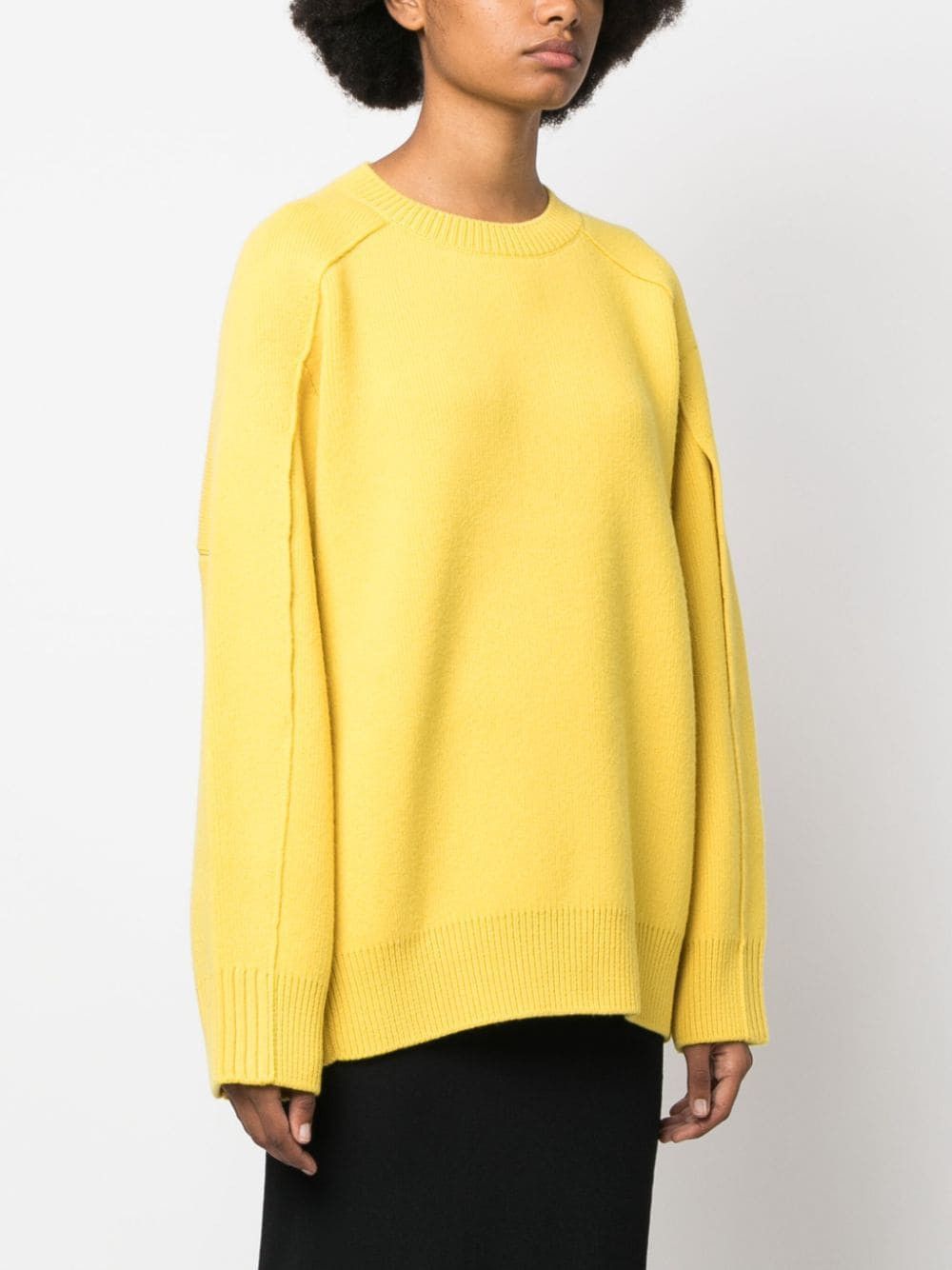 Lanvin ROUND NECK COCOON CAPE JUMPER Size S / US 4 / IT 40 - 5 Thumbnail