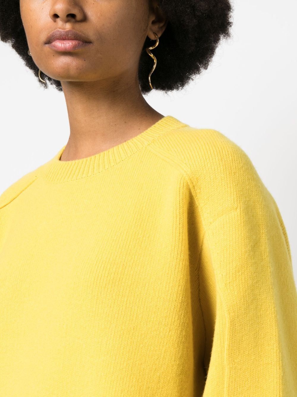 Lanvin ROUND NECK COCOON CAPE JUMPER Size S / US 4 / IT 40 - 3 Thumbnail