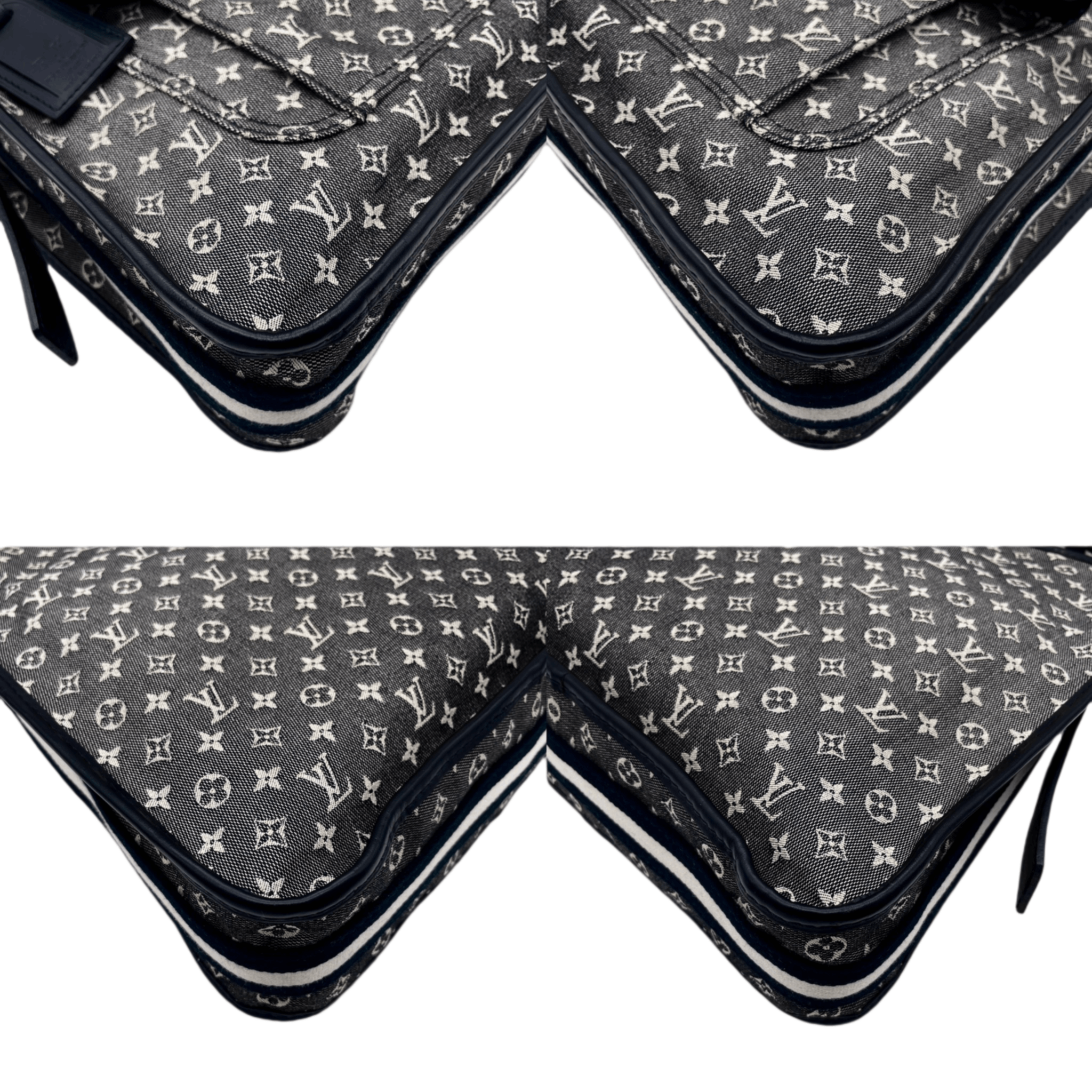 Louis Vuitton Louis Vuitton Monogram Denim Neo Caviar Mm Noir M95351 Size ONE SIZE - 9 Thumbnail