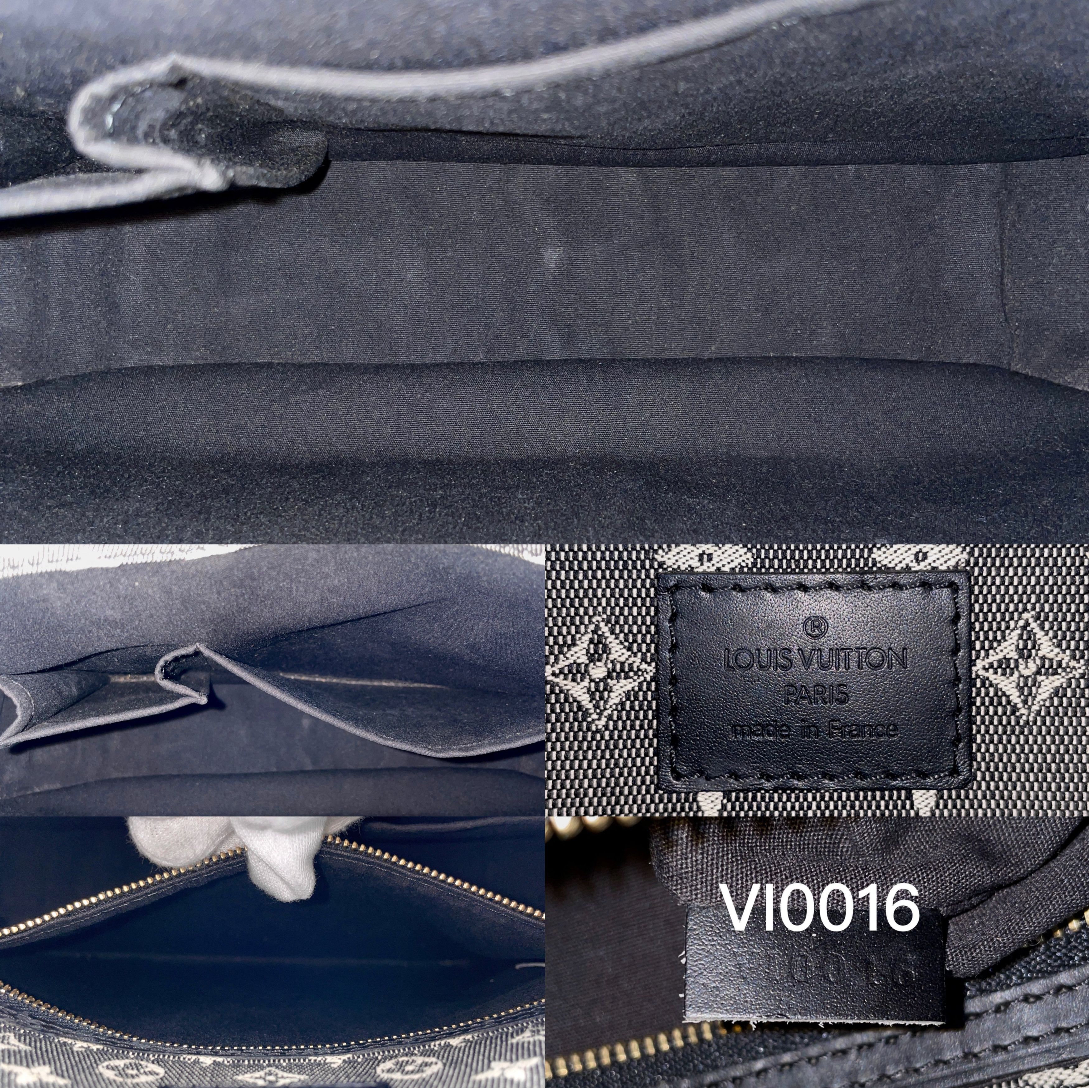 Louis Vuitton Louis Vuitton Monogram Denim Neo Caviar Mm Noir M95351 Size ONE SIZE - 11 Thumbnail