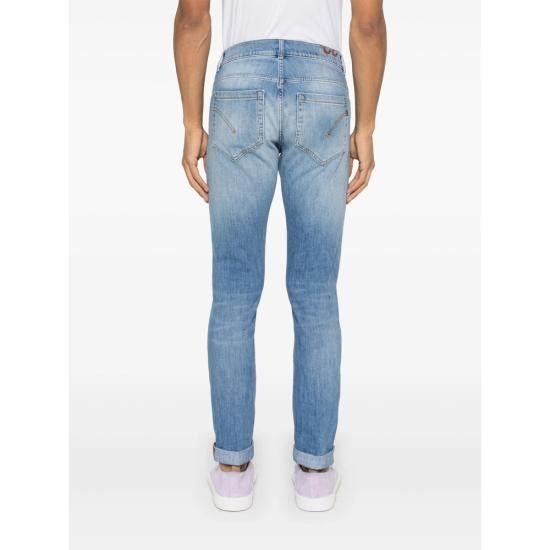 Dondup DONDUP Men Denim Pants UP232 IL5 800 BLUE Size US 33 - 4 Thumbnail