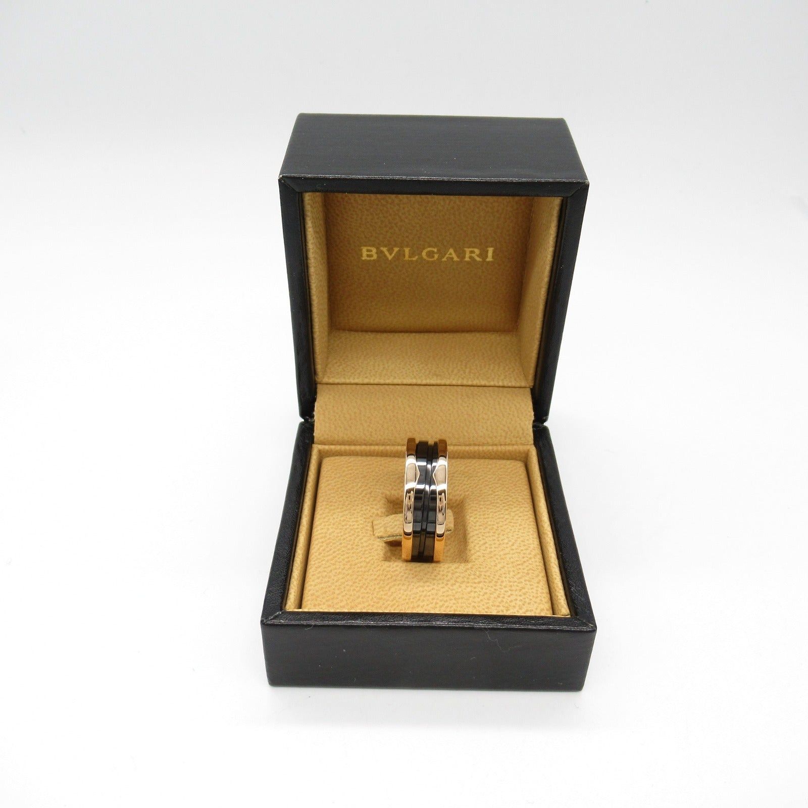 Bvlgari Bvlgari B Zero One Ring Onyx K18Pg (Pink Gold) Black Gold Size ONE SIZE - 5 Thumbnail