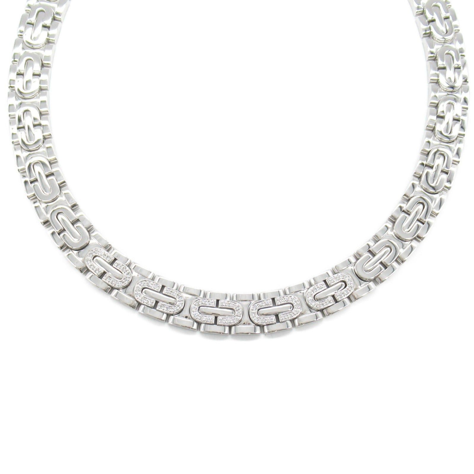 Cartier Cartier Necklace K18Wg (White Gold) Silver Size ONE SIZE - 2 Thumbnail