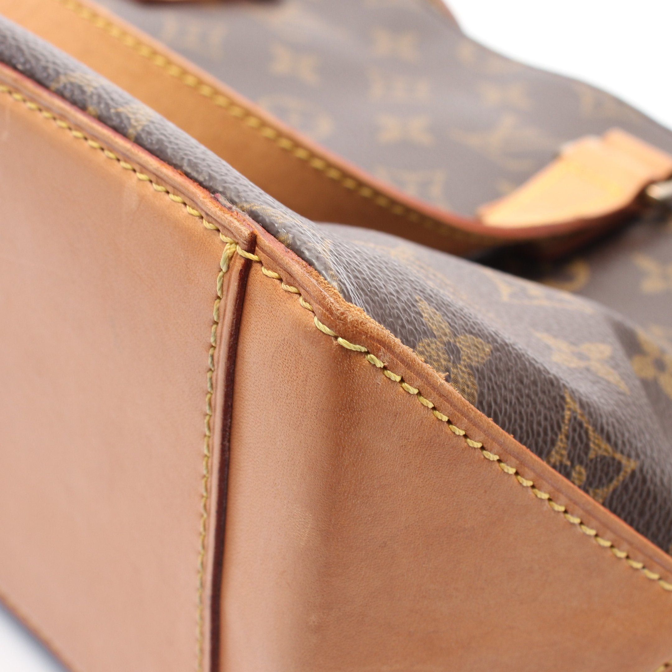 Louis Vuitton Louis Vuitton Cabas Piano Monogram Shoulder Bag Leather Brown Size ONE SIZE - 8 Thumbnail