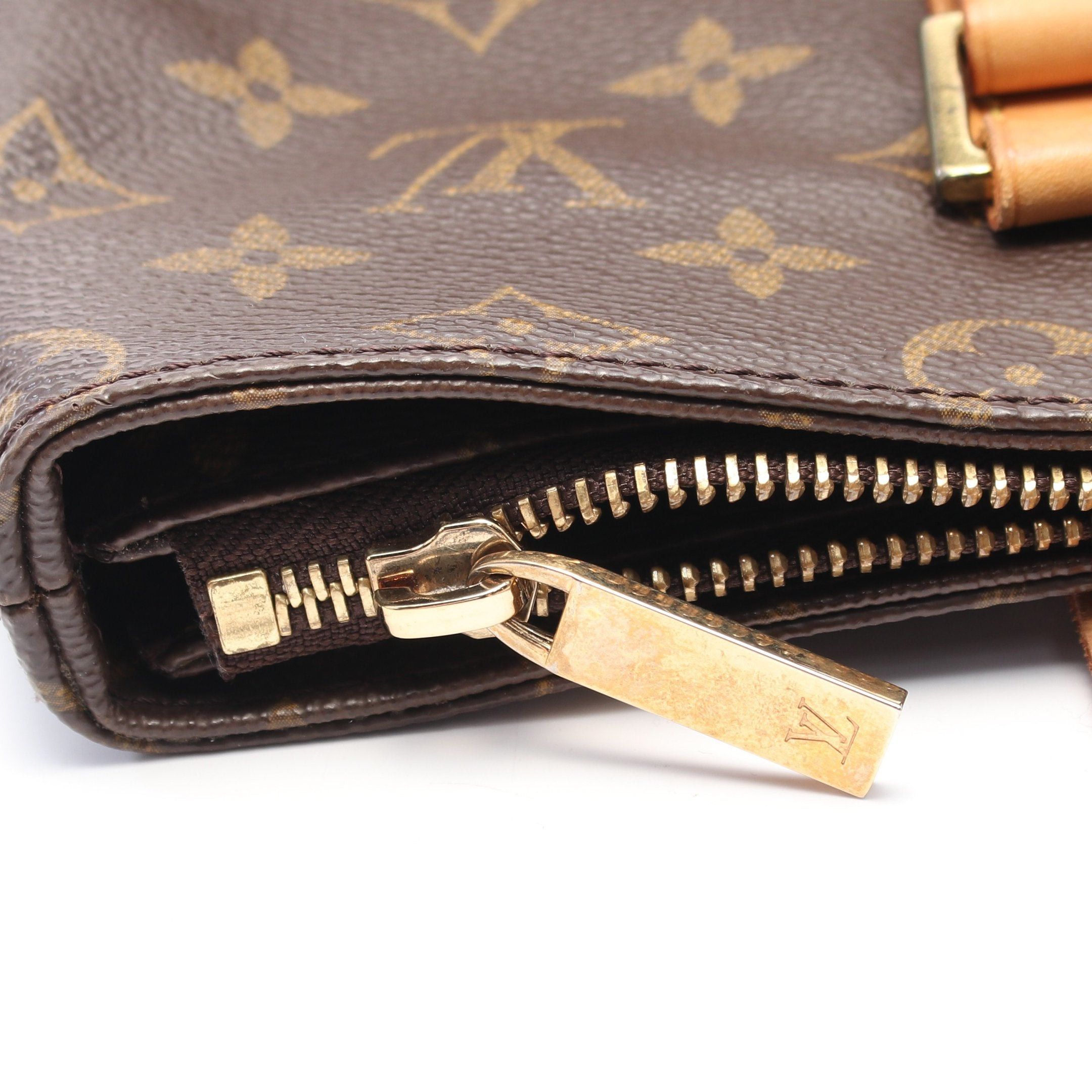 Louis Vuitton Louis Vuitton Cabas Piano Monogram Shoulder Bag Leather Brown Size ONE SIZE - 7 Thumbnail