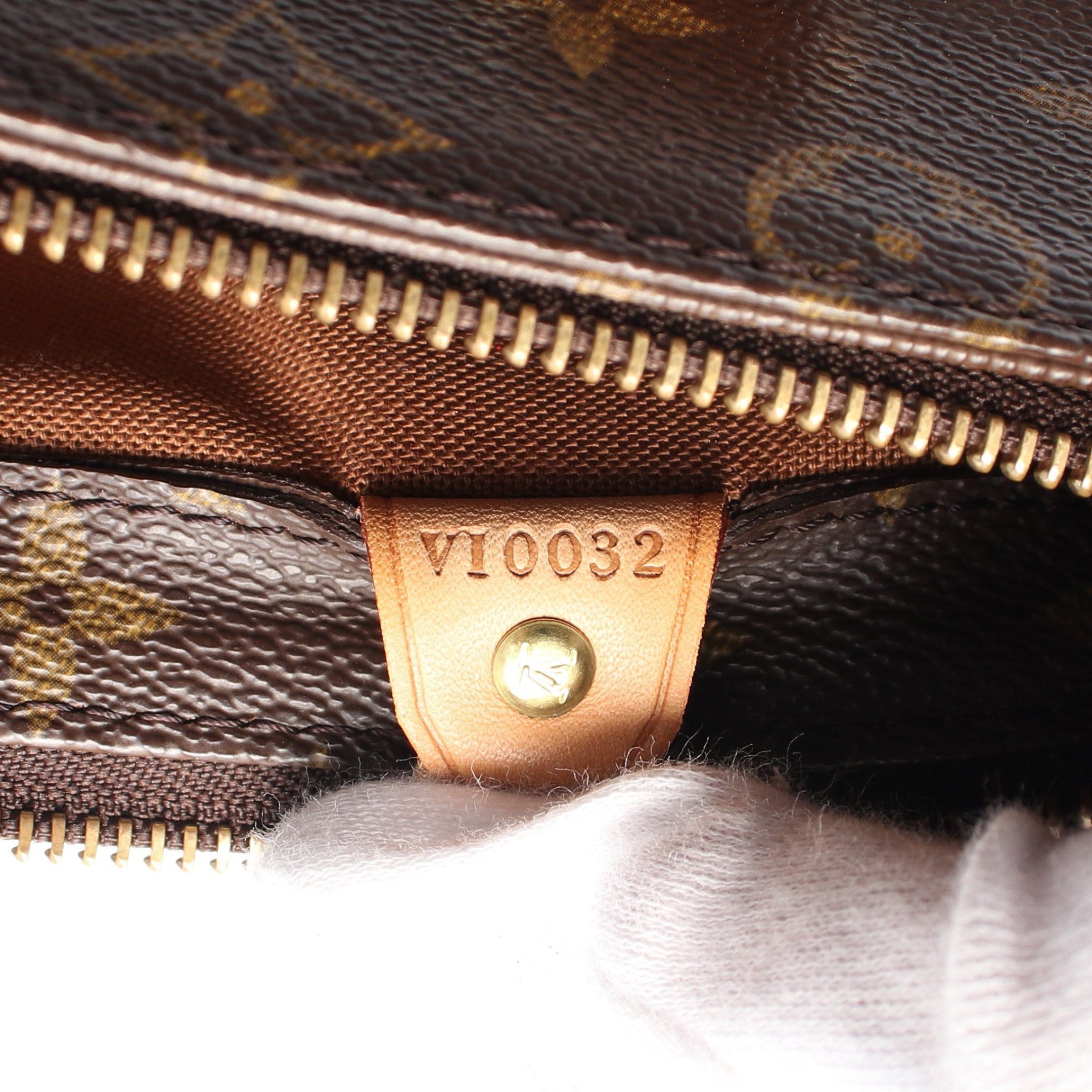 Louis Vuitton Louis Vuitton Cabas Piano Monogram Shoulder Bag Leather Brown Size ONE SIZE - 5 Thumbnail