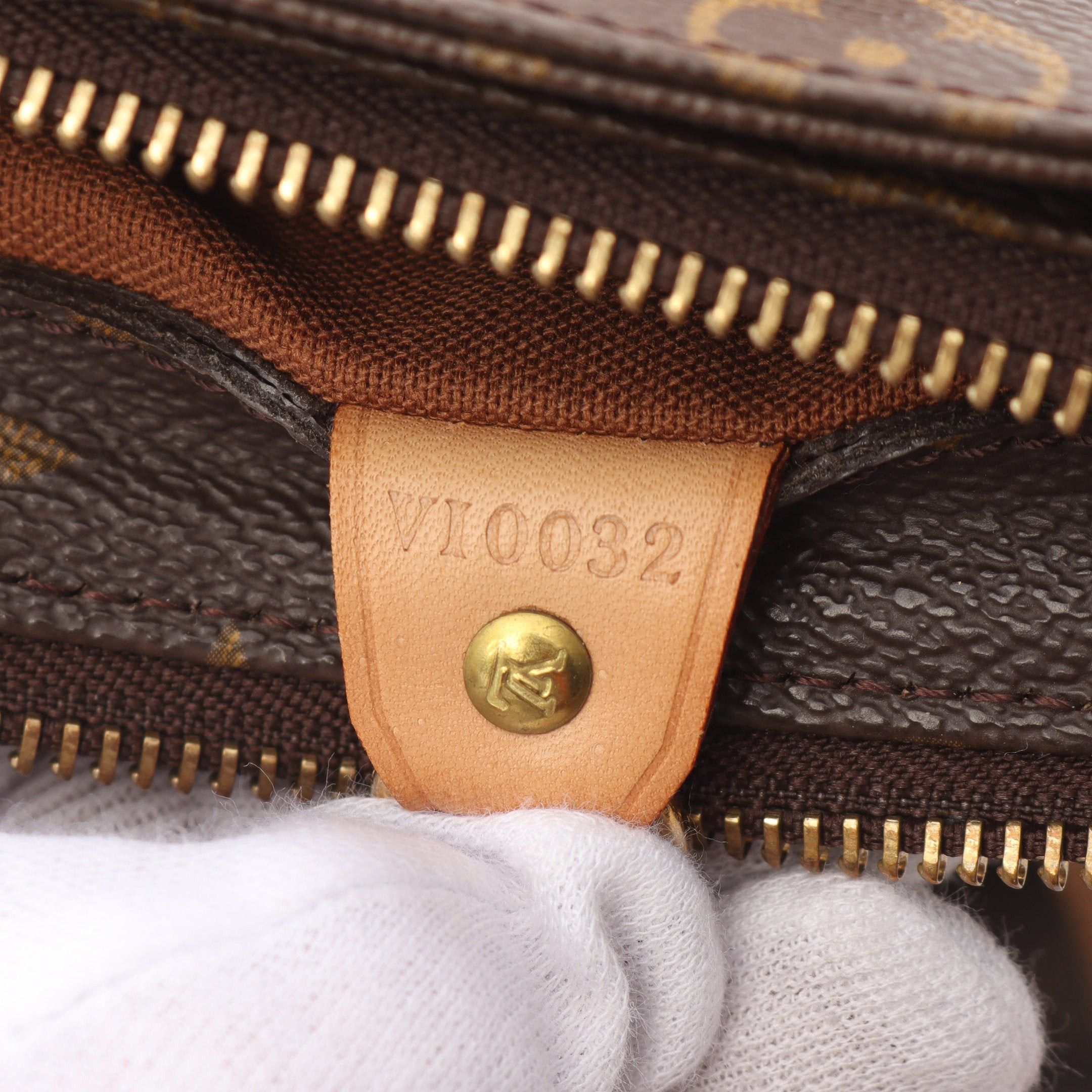 Louis Vuitton Louis Vuitton Cabas Piano Monogram Shoulder Bag Leather Brown Size ONE SIZE - 5 Thumbnail