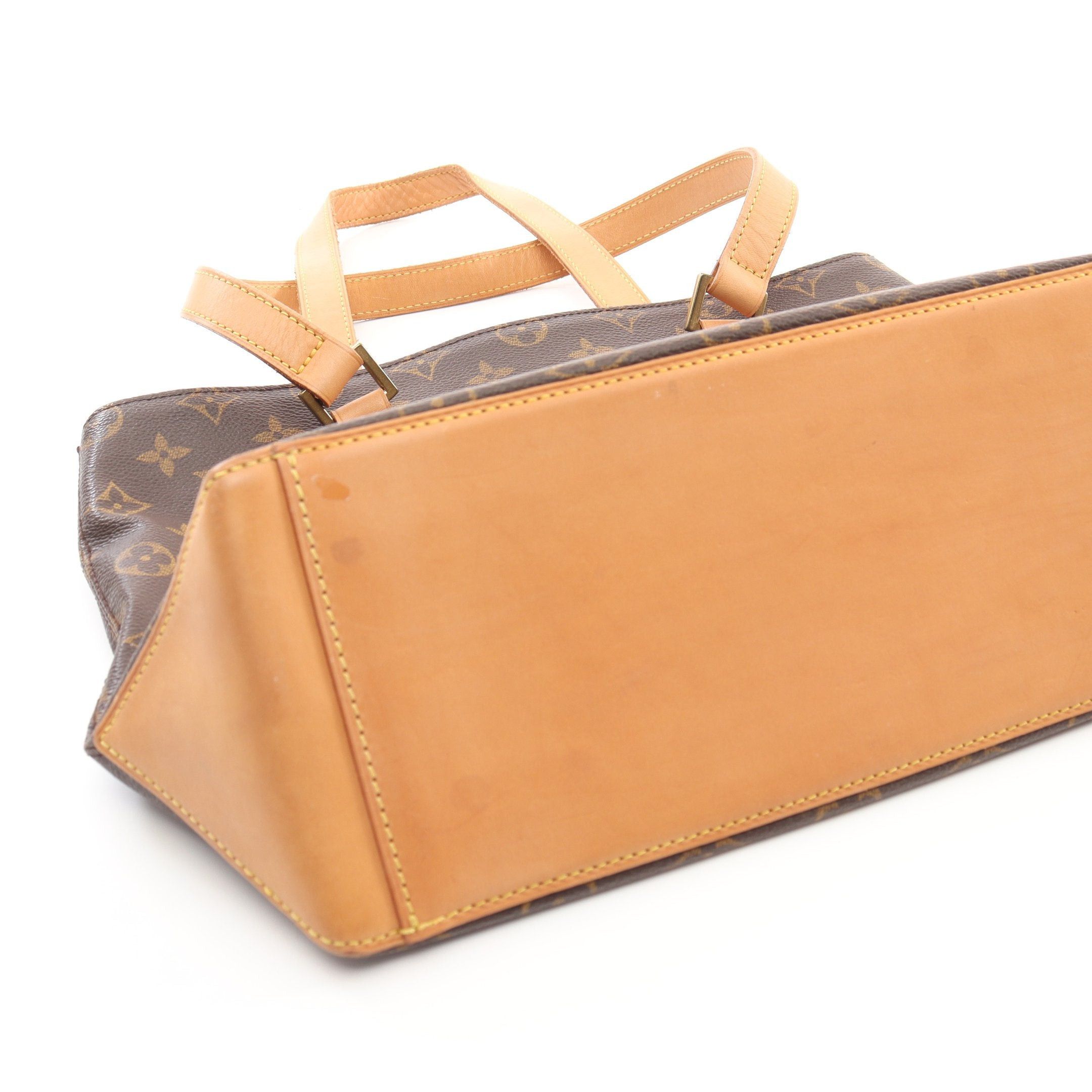 Louis Vuitton Louis Vuitton Cabas Piano Monogram Shoulder Bag Leather Brown Size ONE SIZE - 7 Thumbnail