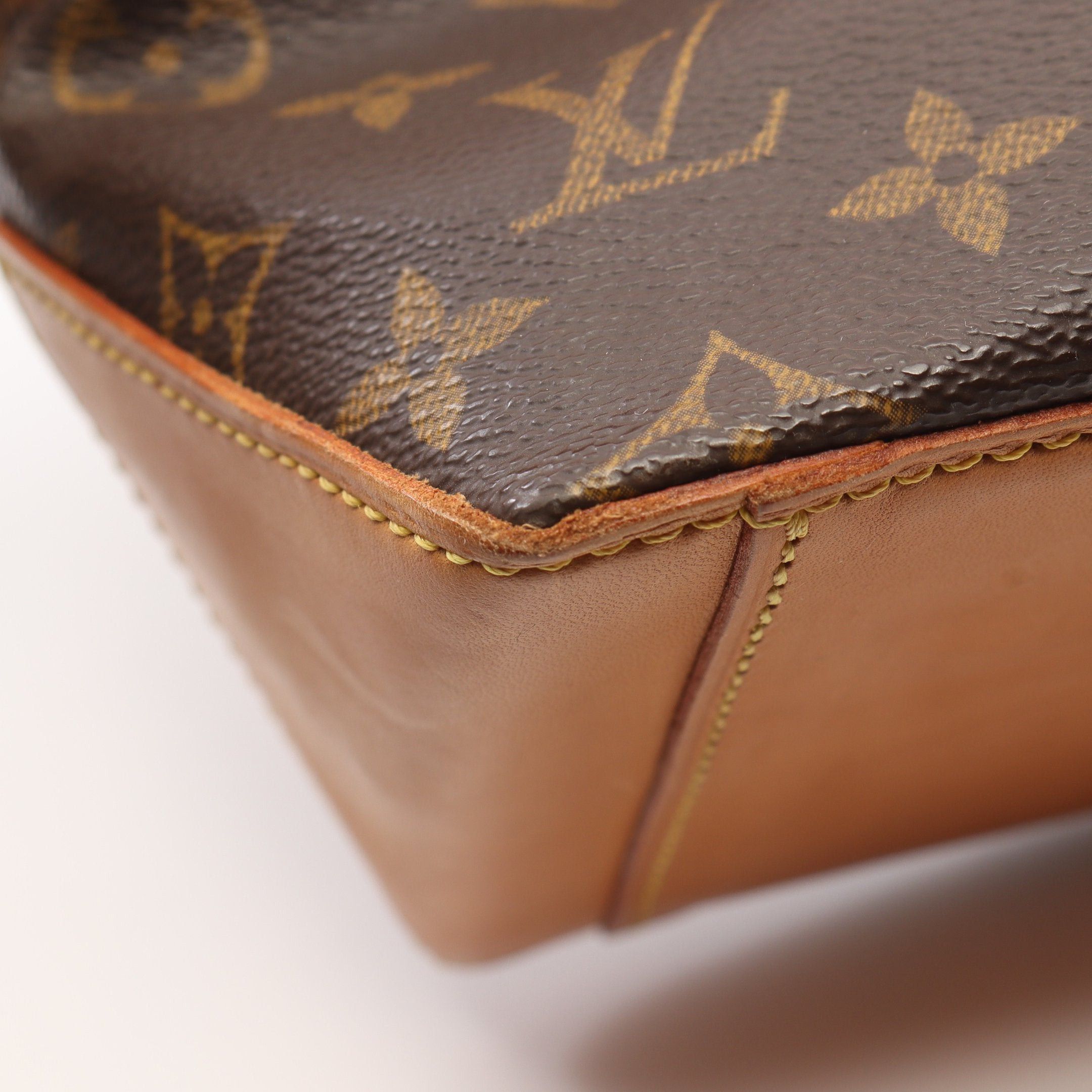 Louis Vuitton Louis Vuitton Cabas Piano Monogram Shoulder Bag Leather Brown Size ONE SIZE - 11 Thumbnail