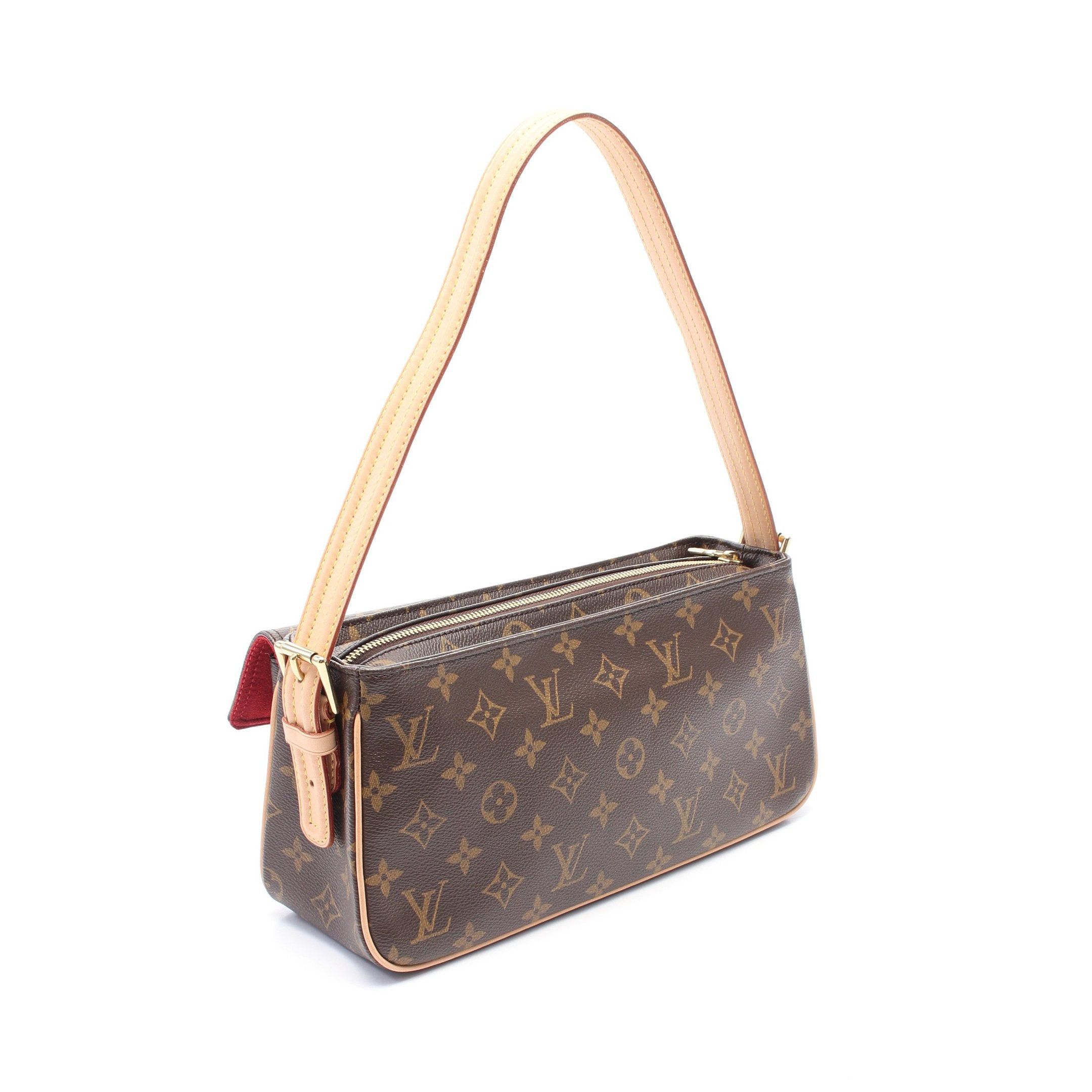 Louis Vuitton Louis Vuitton Vivacite Mm Monogram Shoulder Bag Leather Brown Size ONE SIZE - 2 Thumbnail