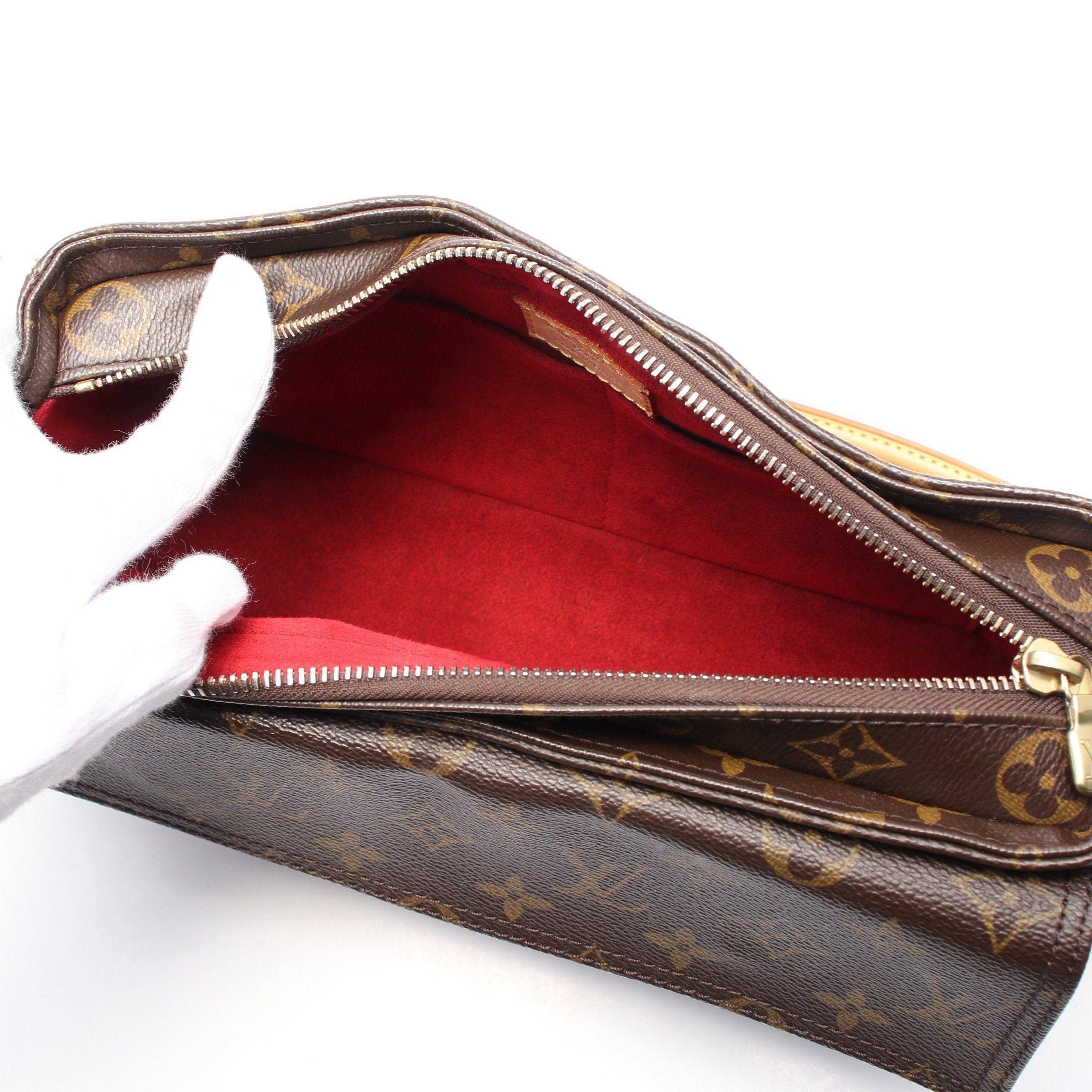 Louis Vuitton Louis Vuitton Vivacite Mm Monogram Shoulder Bag Leather Brown Size ONE SIZE - 3 Thumbnail