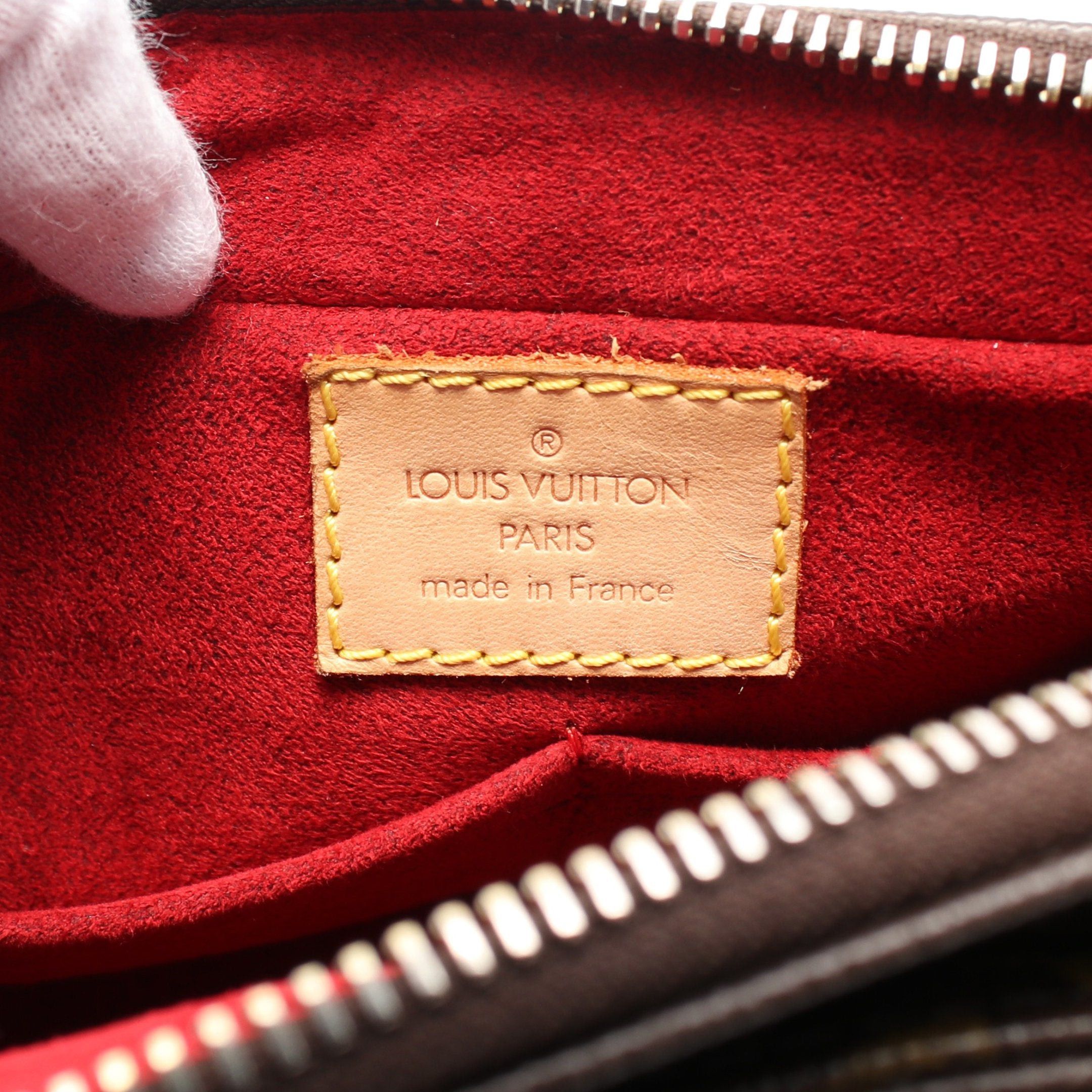 Louis Vuitton Louis Vuitton Vivacite Mm Monogram Shoulder Bag Leather Brown Size ONE SIZE - 4 Thumbnail