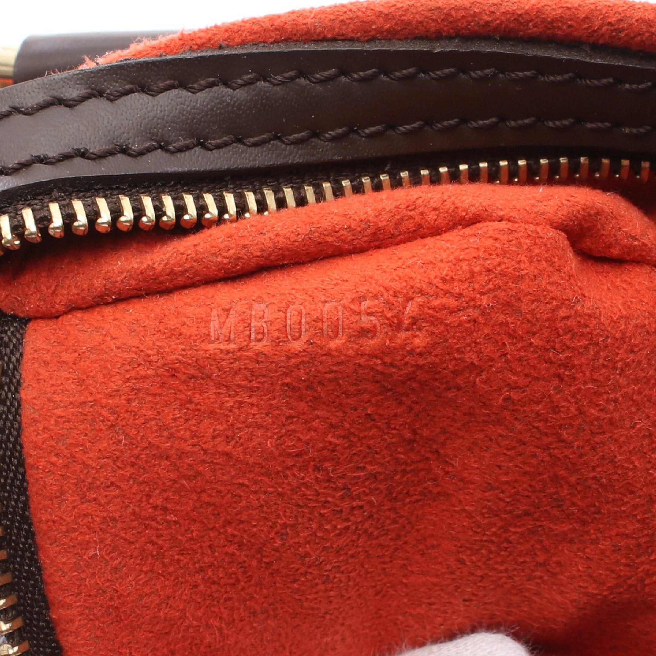Louis Vuitton Louis Vuitton Uzes Damier Ebene Handbag Tote Bag Leather Brown Size ONE SIZE - 5 Thumbnail