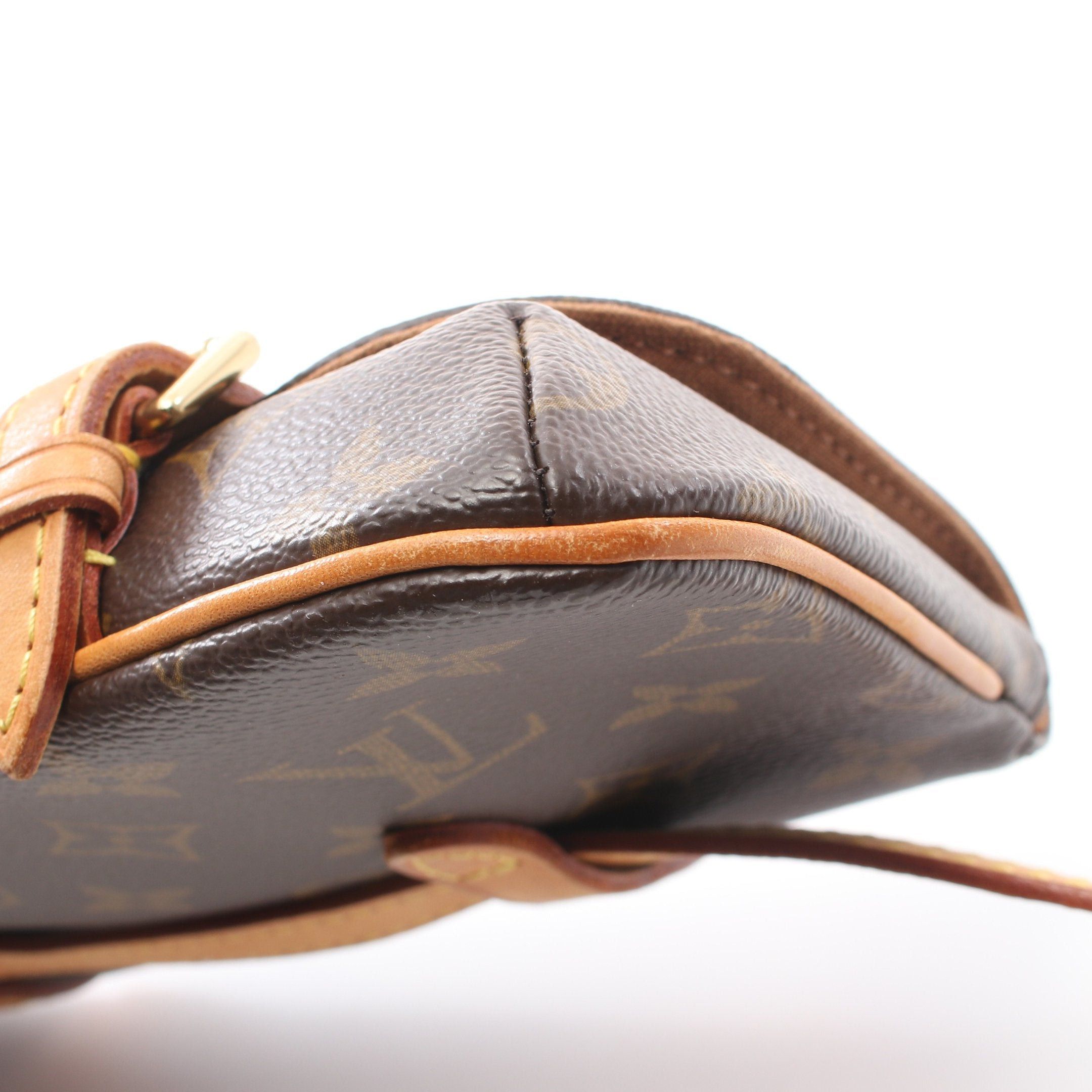 Louis Vuitton Louis Vuitton Pochette Murrell Monogram Body Bag Waist Leather Brown Size ONE SIZE - 7 Thumbnail