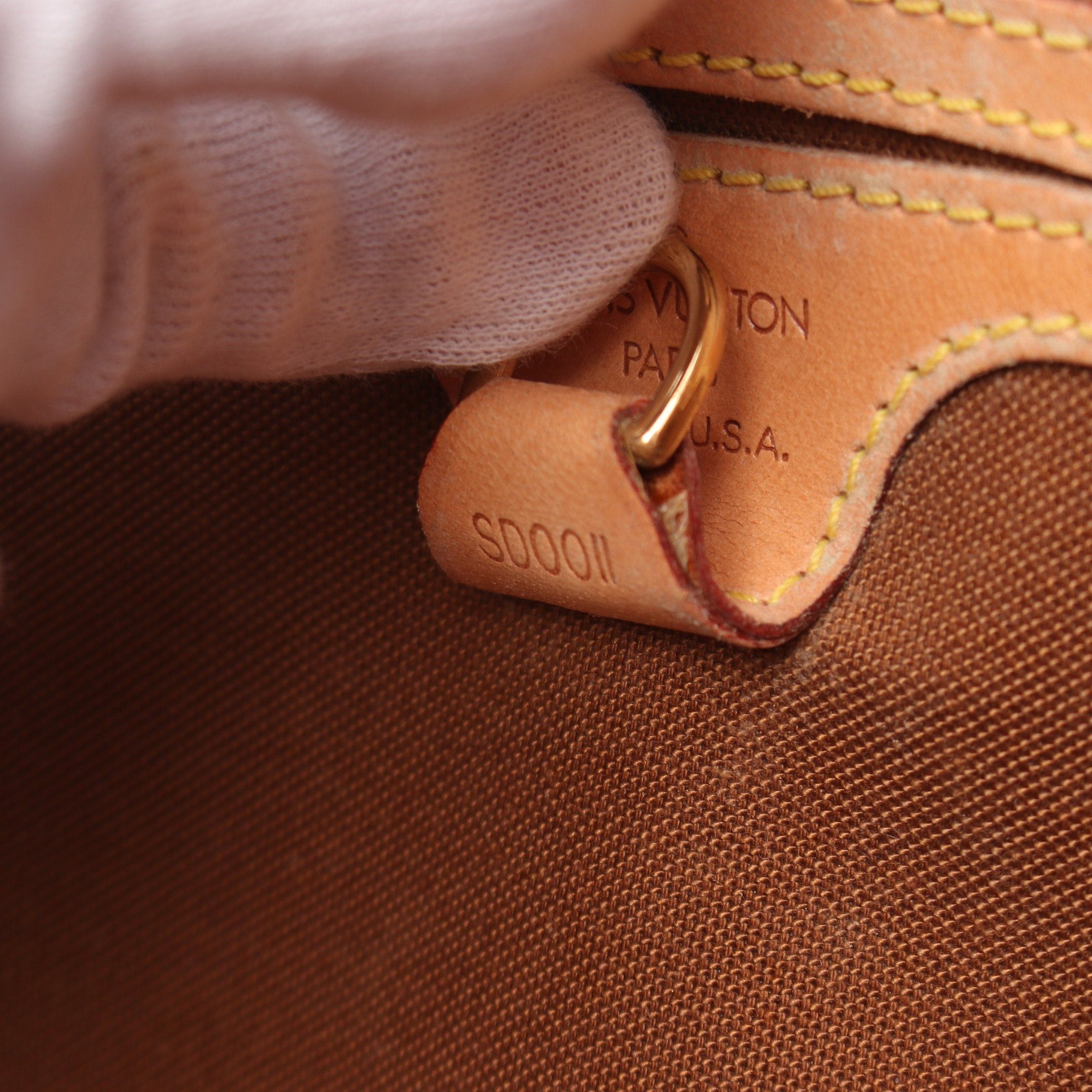Louis Vuitton Louis Vuitton Ellipse Mm Monogram Handbag Leather Brown Size ONE SIZE - 5 Thumbnail