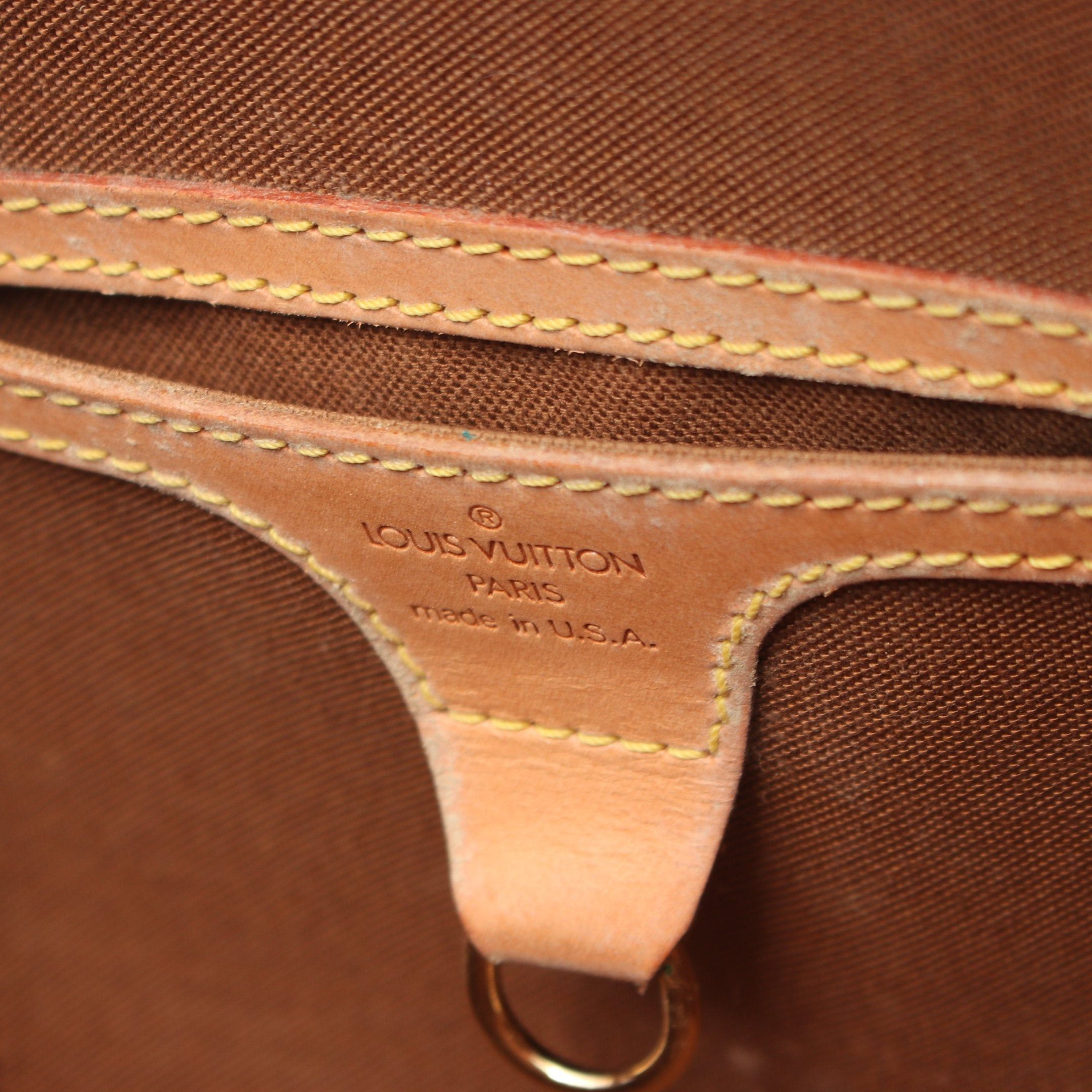Louis Vuitton Louis Vuitton Ellipse Mm Monogram Handbag Leather Brown Size ONE SIZE - 4 Thumbnail