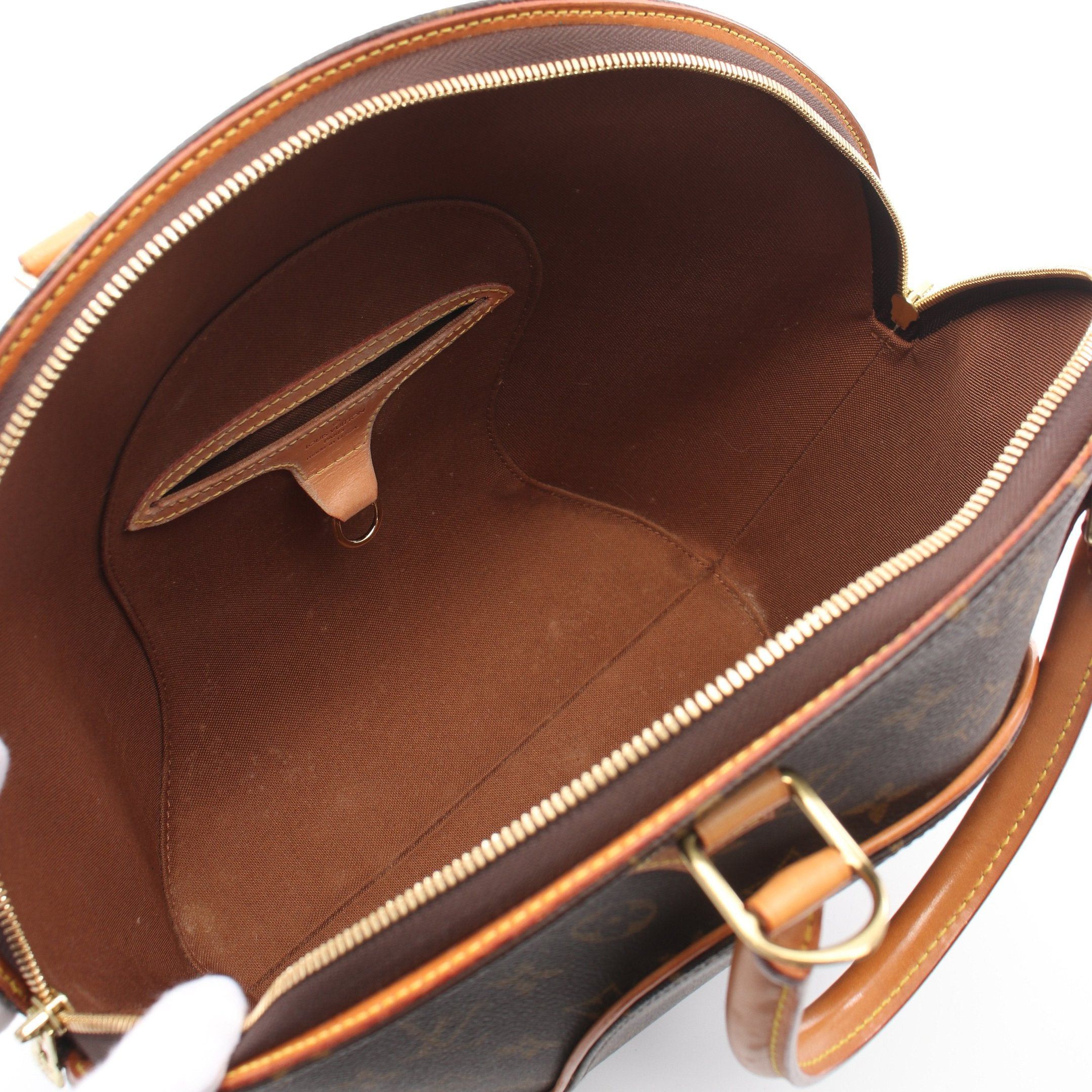 Louis Vuitton Louis Vuitton Ellipse Mm Monogram Handbag Leather Brown Size ONE SIZE - 3 Thumbnail