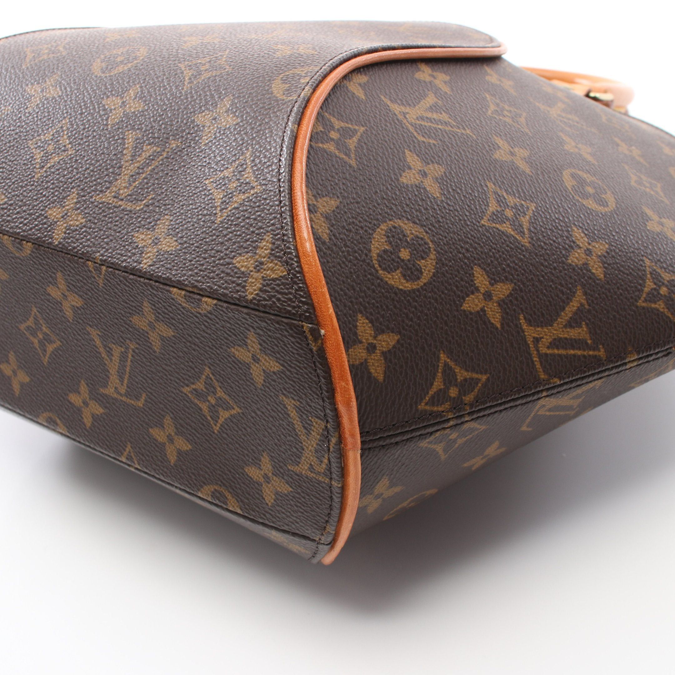 Louis Vuitton Louis Vuitton Ellipse Mm Monogram Handbag Leather Brown Size ONE SIZE - 8 Thumbnail