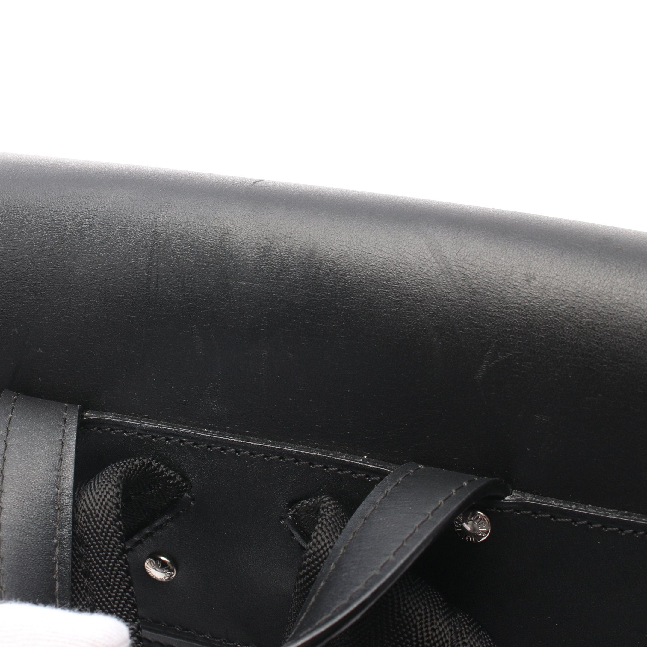 Louis Vuitton Louis Vuitton Parc Monogram Macassar Backpack Rucksack Leather Brown Black Size ONE SIZE - 8 Thumbnail