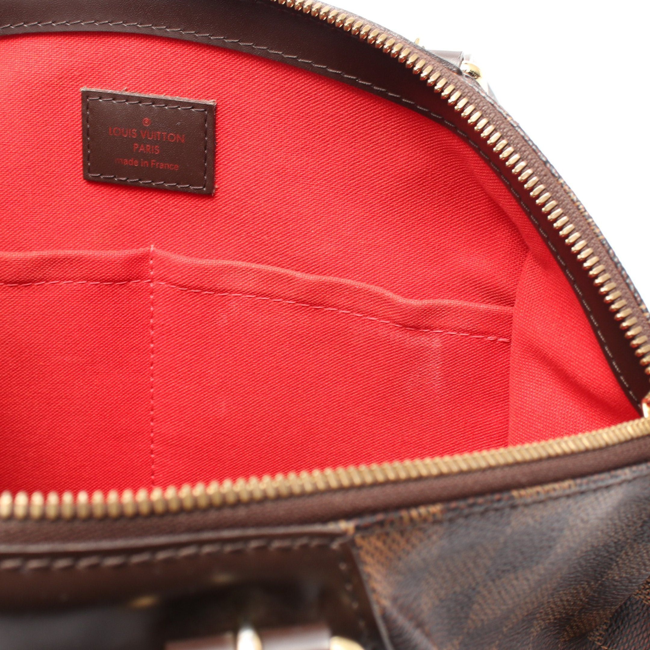 Louis Vuitton Louis Vuitton Verona Mm Damier Ebene Shoulder Bag Leather Brown Size ONE SIZE - 6 Thumbnail