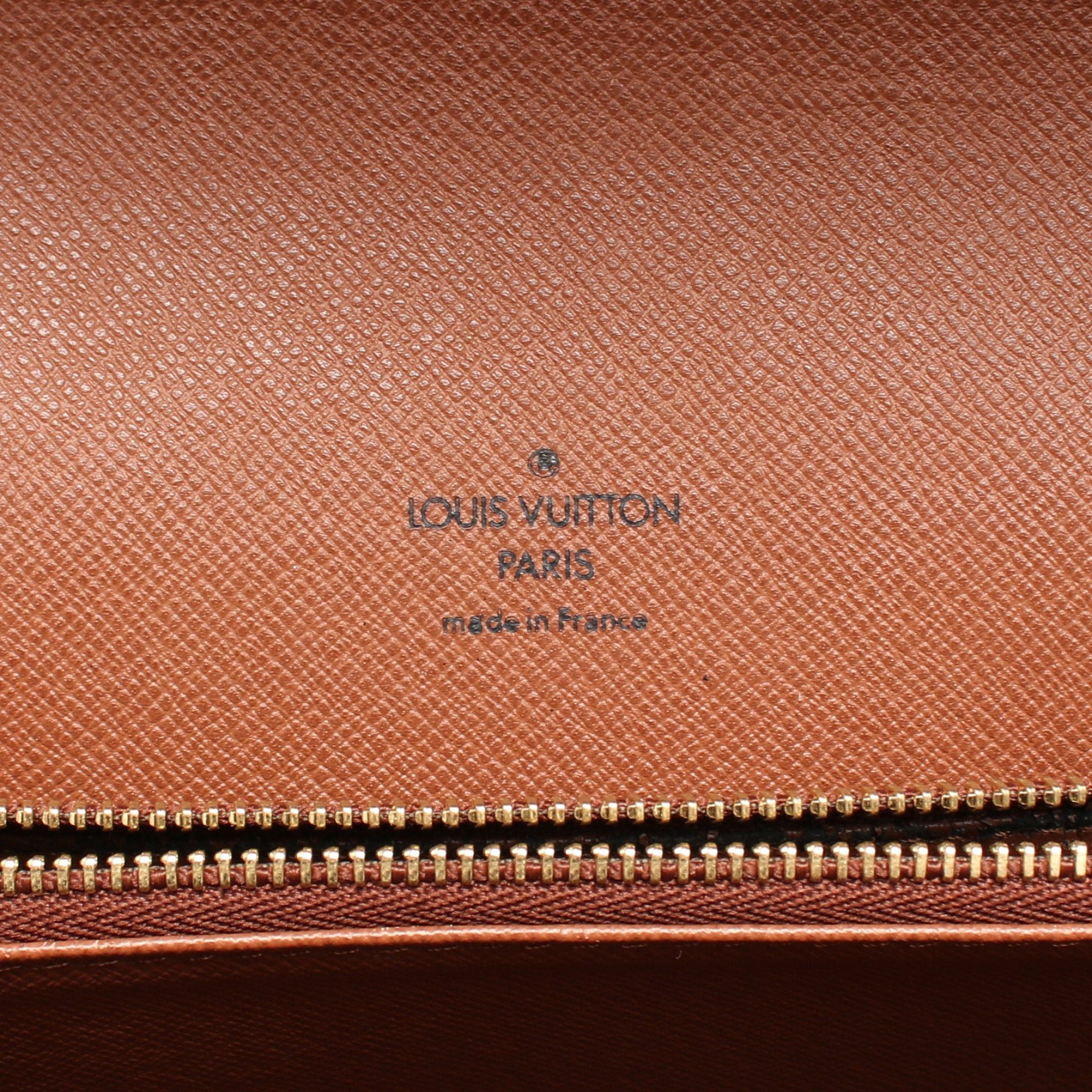 Louis Vuitton Louis Vuitton Raspail Monogram Shoulder Bag Leather Brown Size ONE SIZE - 4 Thumbnail