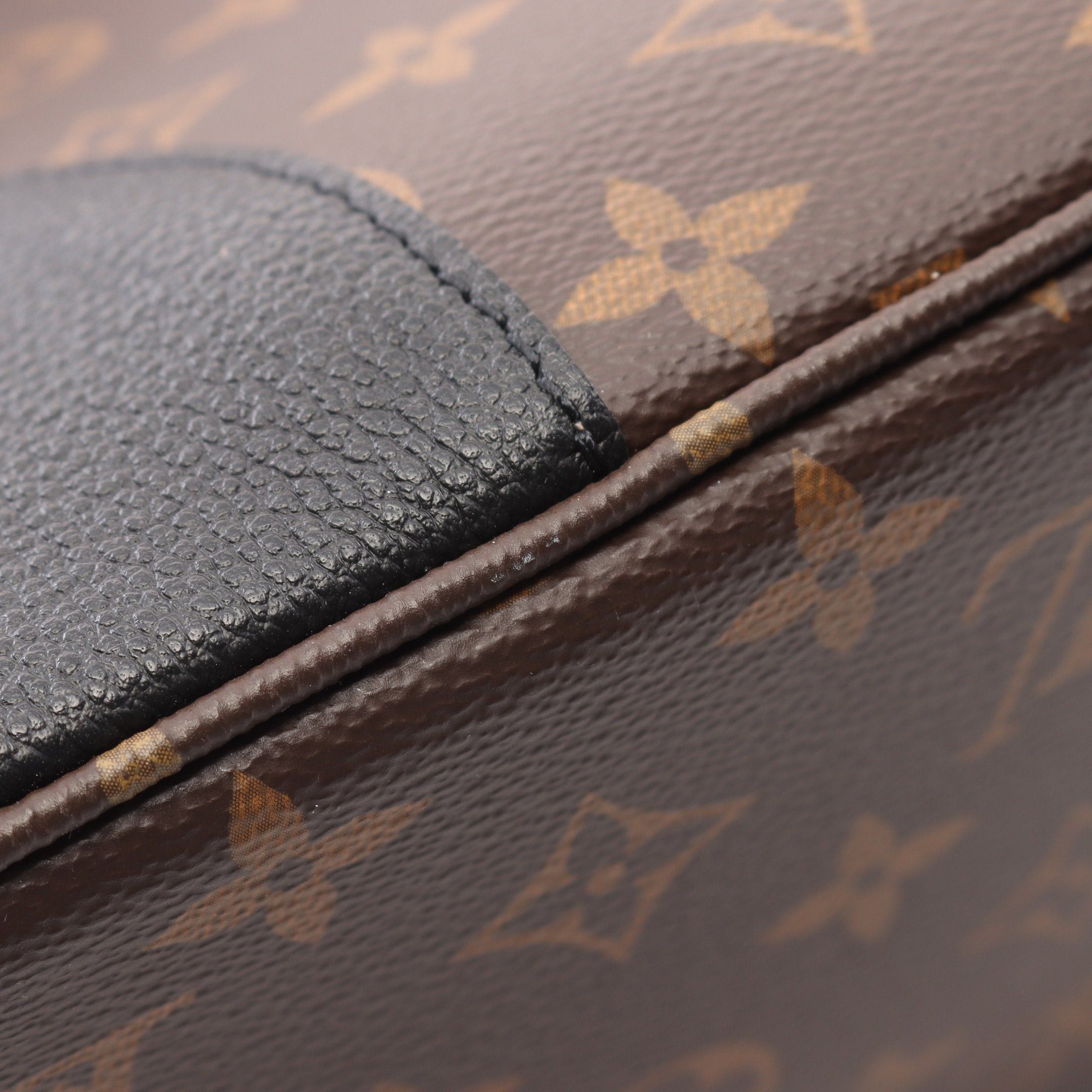Louis Vuitton Louis Vuitton Flandrin Monogram Noir Handbag Tote Bag Leather Brown Black Size ONE SIZE - 10 Thumbnail