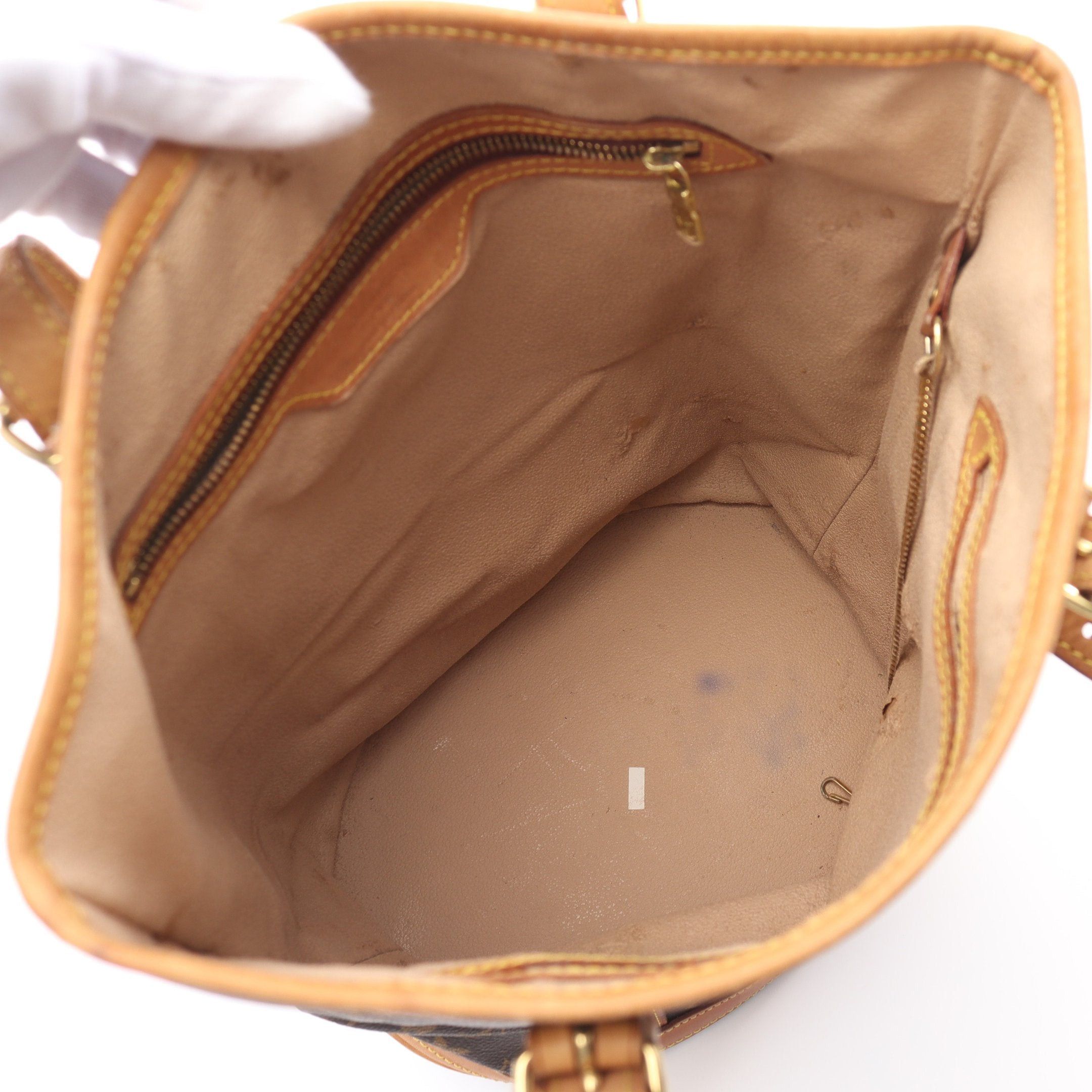 Louis Vuitton Louis Vuitton Bucket Gm Monogram Shoulder Bag Leather Brown Size ONE SIZE - 3 Thumbnail