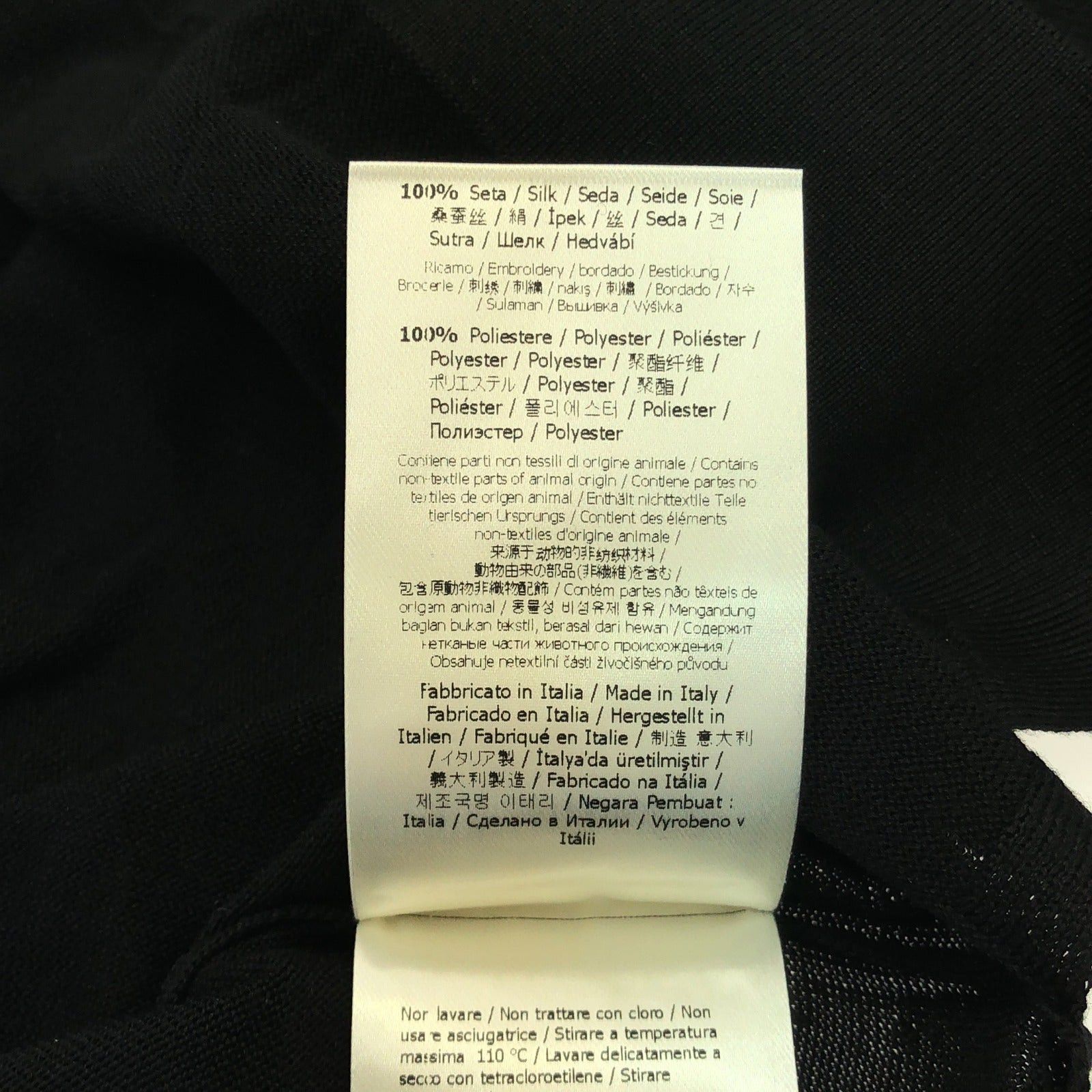 Fendi Fendi Cardigan Silk Black Size ONE SIZE - 7 Thumbnail