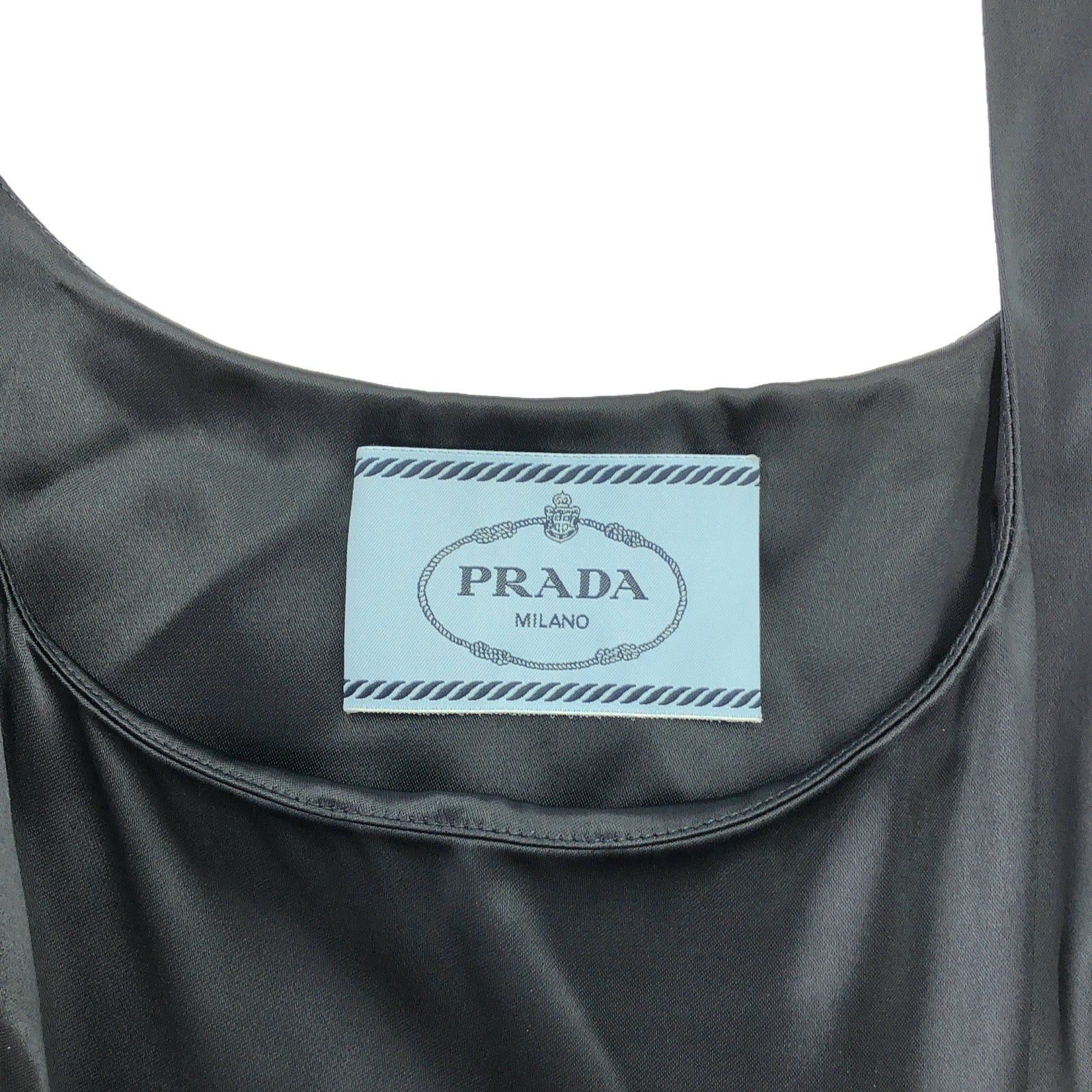 Prada Prada One Piece Rayon Black Size ONE SIZE - 5 Thumbnail