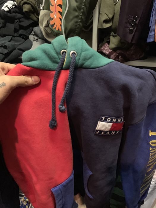 Tommy hilfiger hoodie outlet multicolor