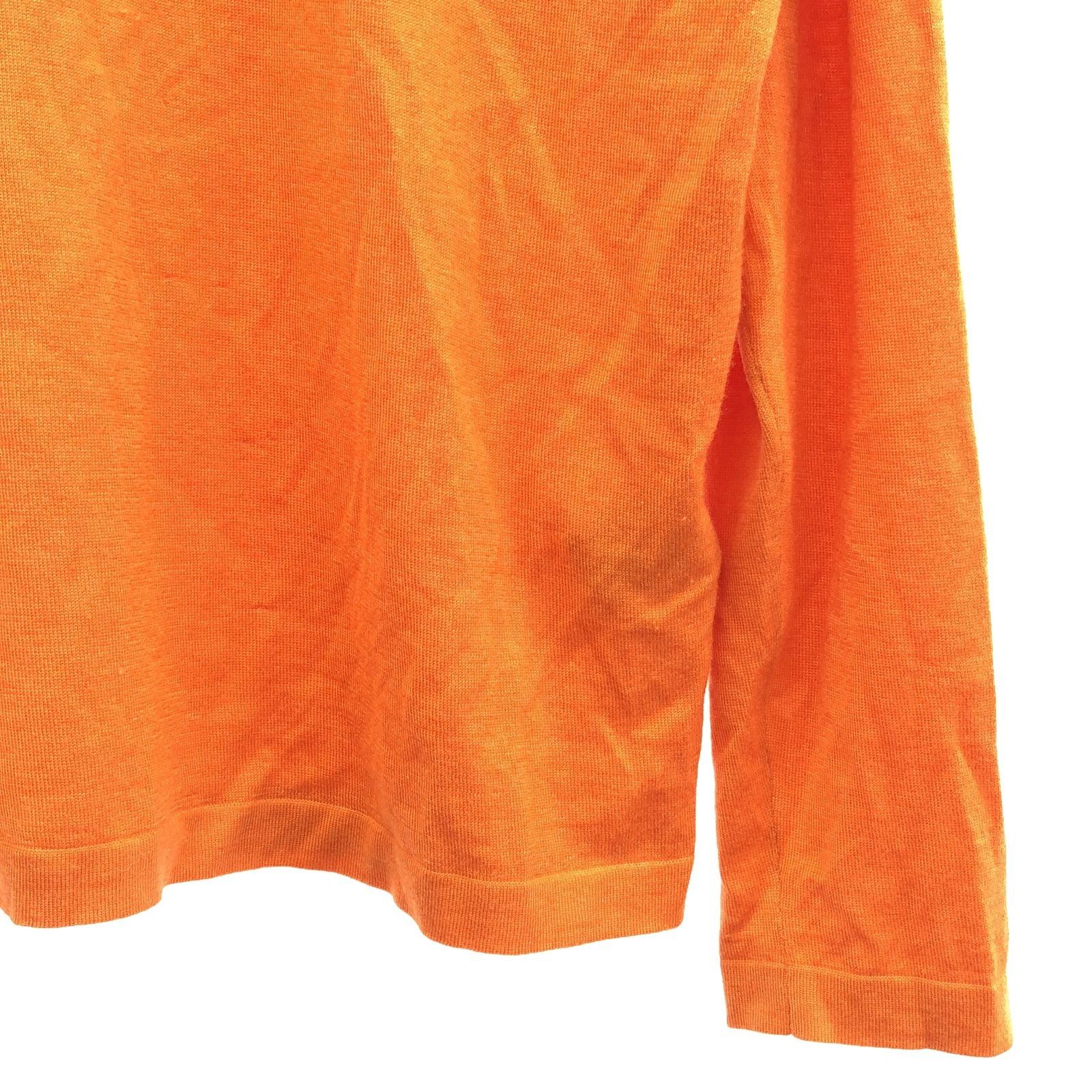 Hermes Hermes Knit Cashmere Silk 20Ss Orange Size ONE SIZE - 4 Thumbnail