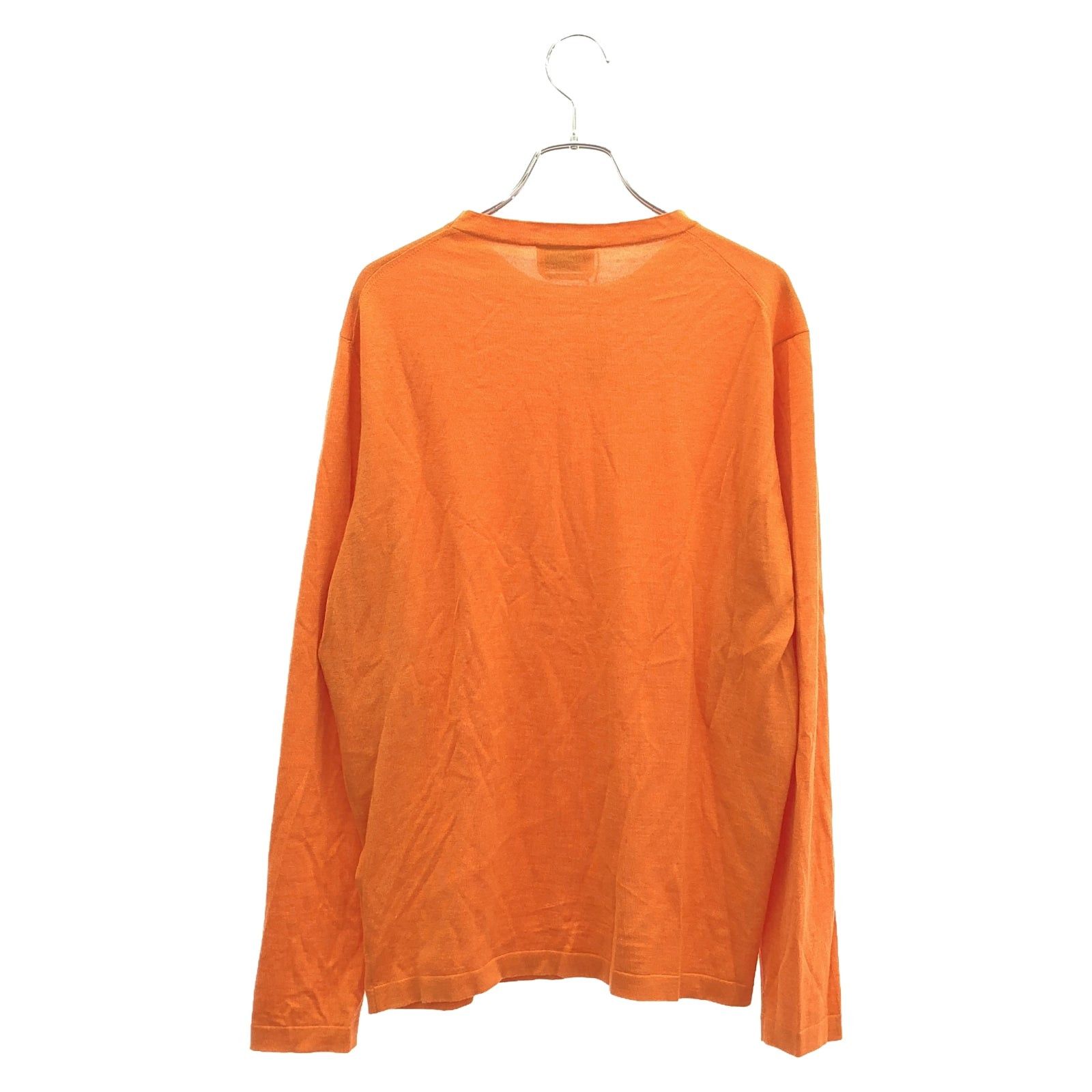 Hermes Hermes Knit Cashmere Silk 20Ss Orange Size ONE SIZE - 2 Thumbnail