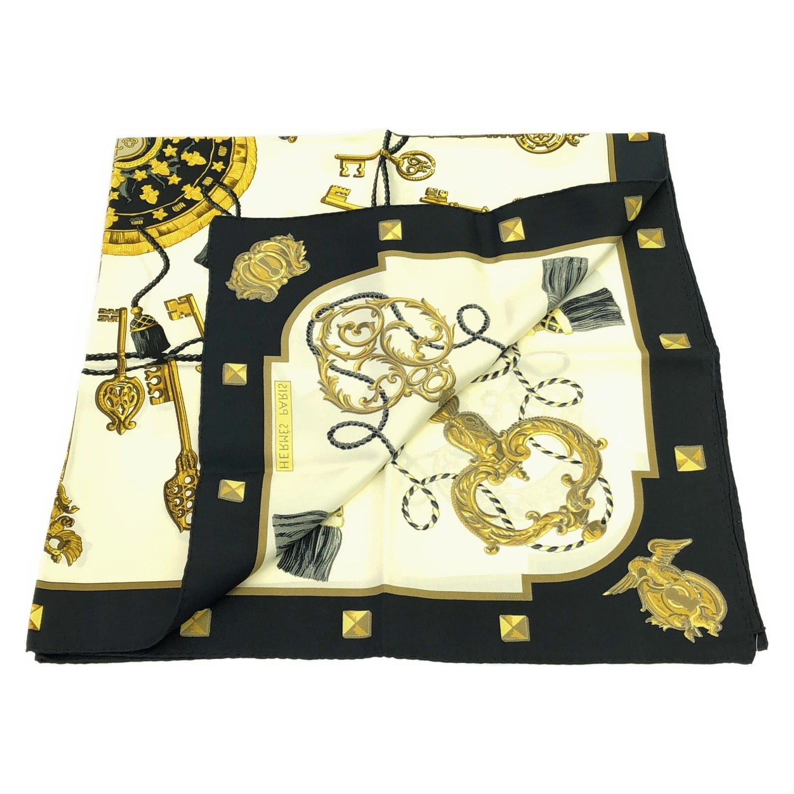Hermes Hermes Carres 90 Scarf Silk Pink Size ONE SIZE - 2 Thumbnail