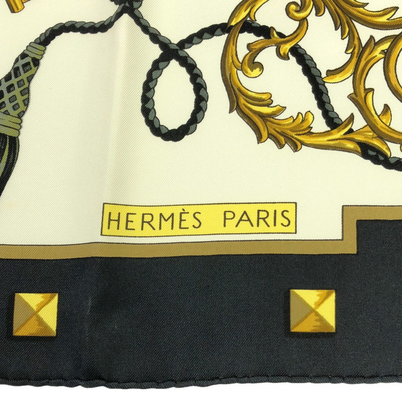 Hermes Hermes Carres 90 Scarf Silk Pink Size ONE SIZE - 4 Thumbnail