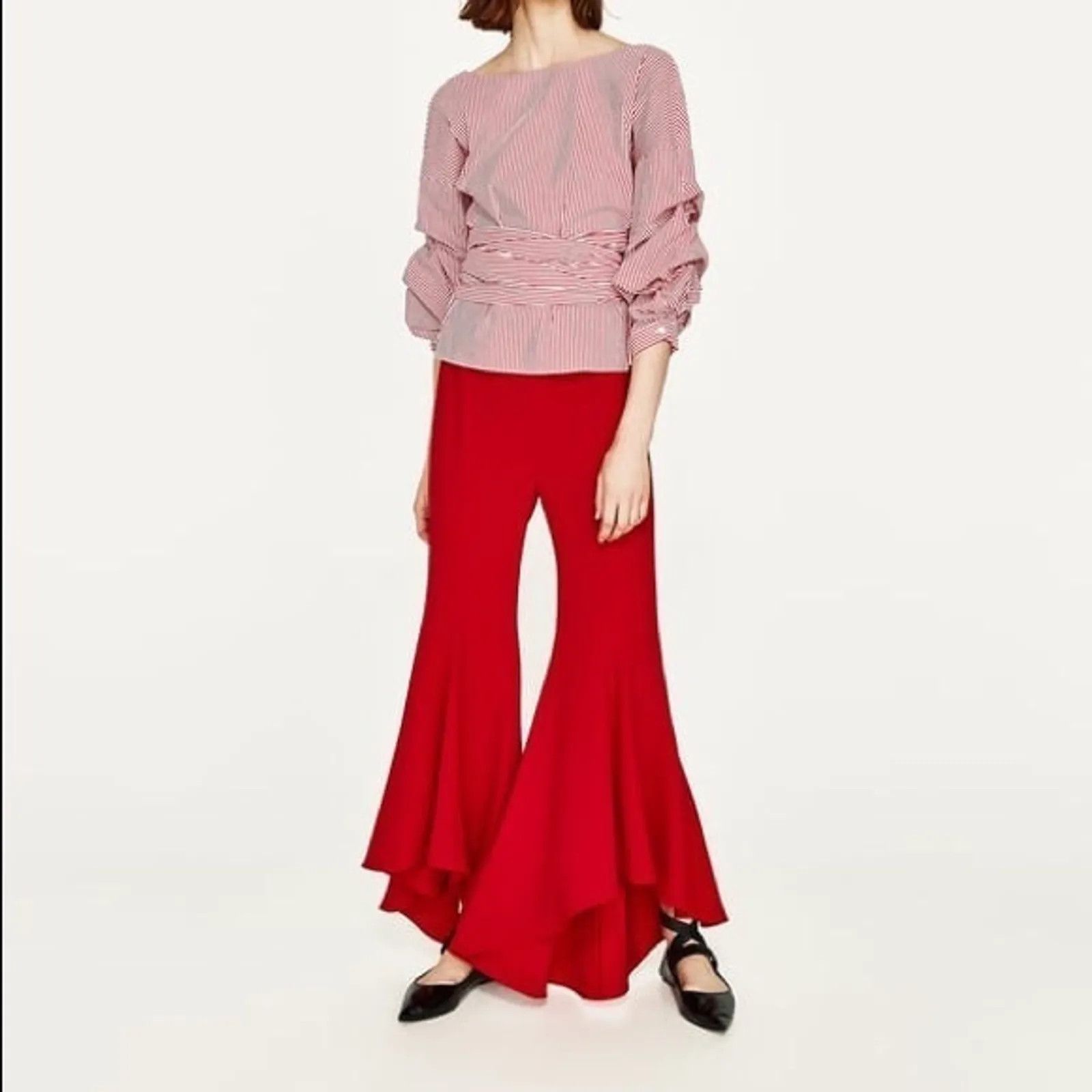 Zara Zara Fina byxor Pants Size 26" / US 2 / IT 38 - 4 Thumbnail