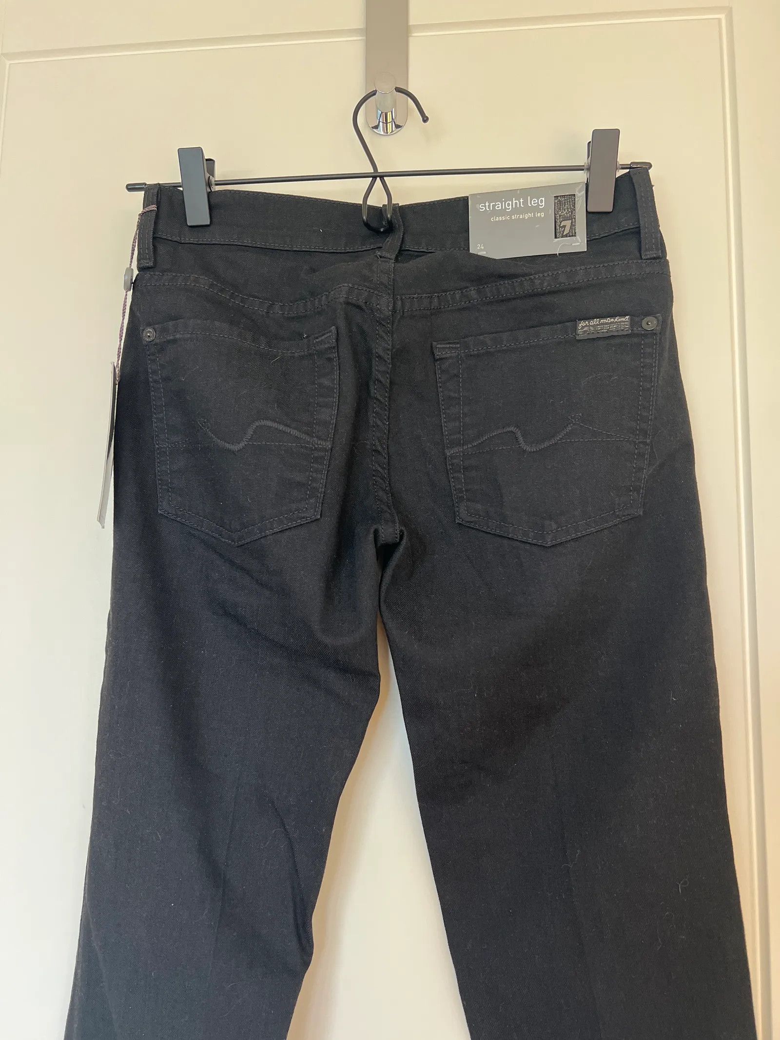 Other Seven for all mankind Straight leg Jeans Size 24" / US 00 / IT 34 - 4 Thumbnail