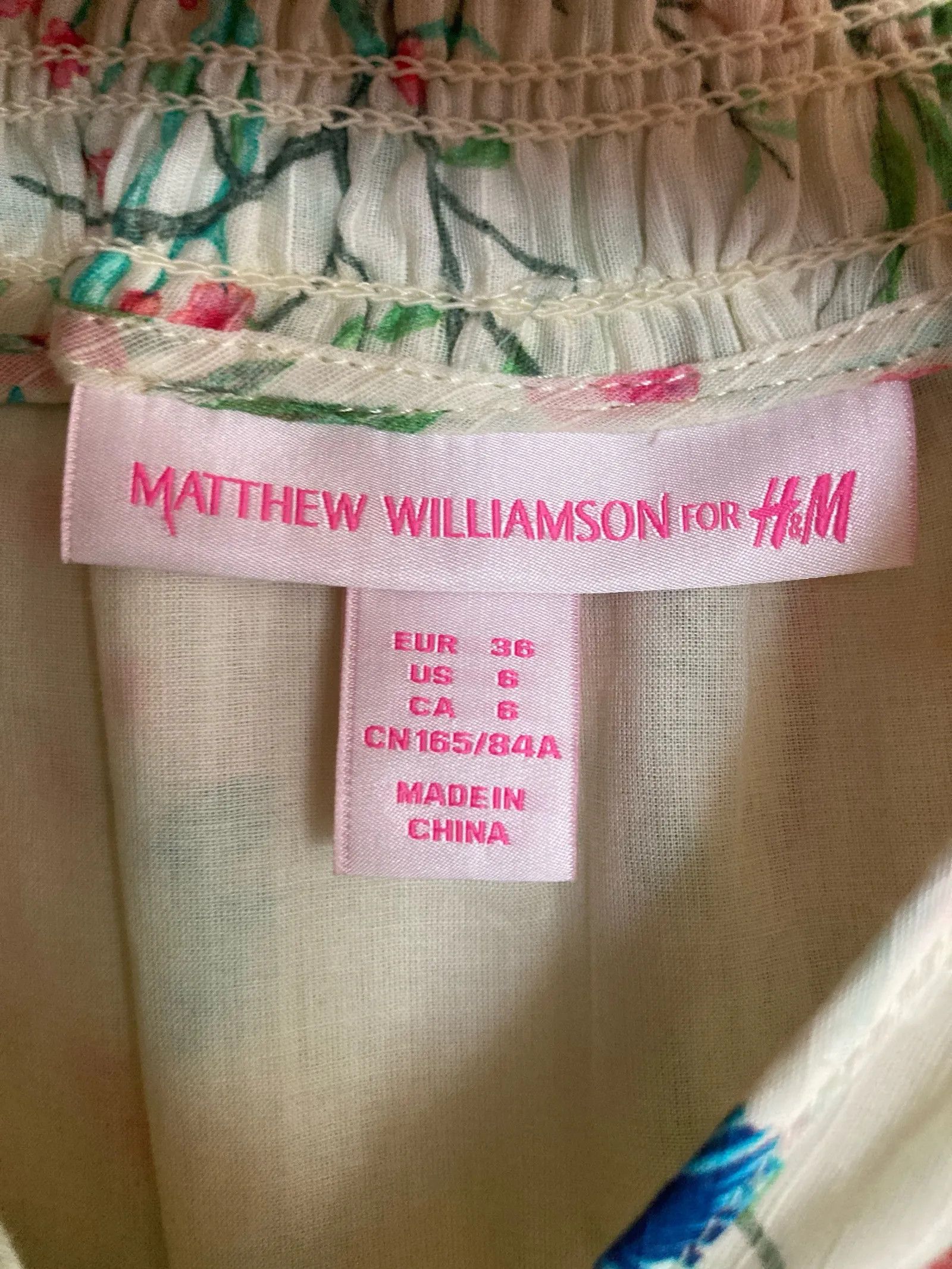 H&M Matthew Williamson for H&M Dress Size XS / US 0-2 / IT 36-38 - 2 Thumbnail