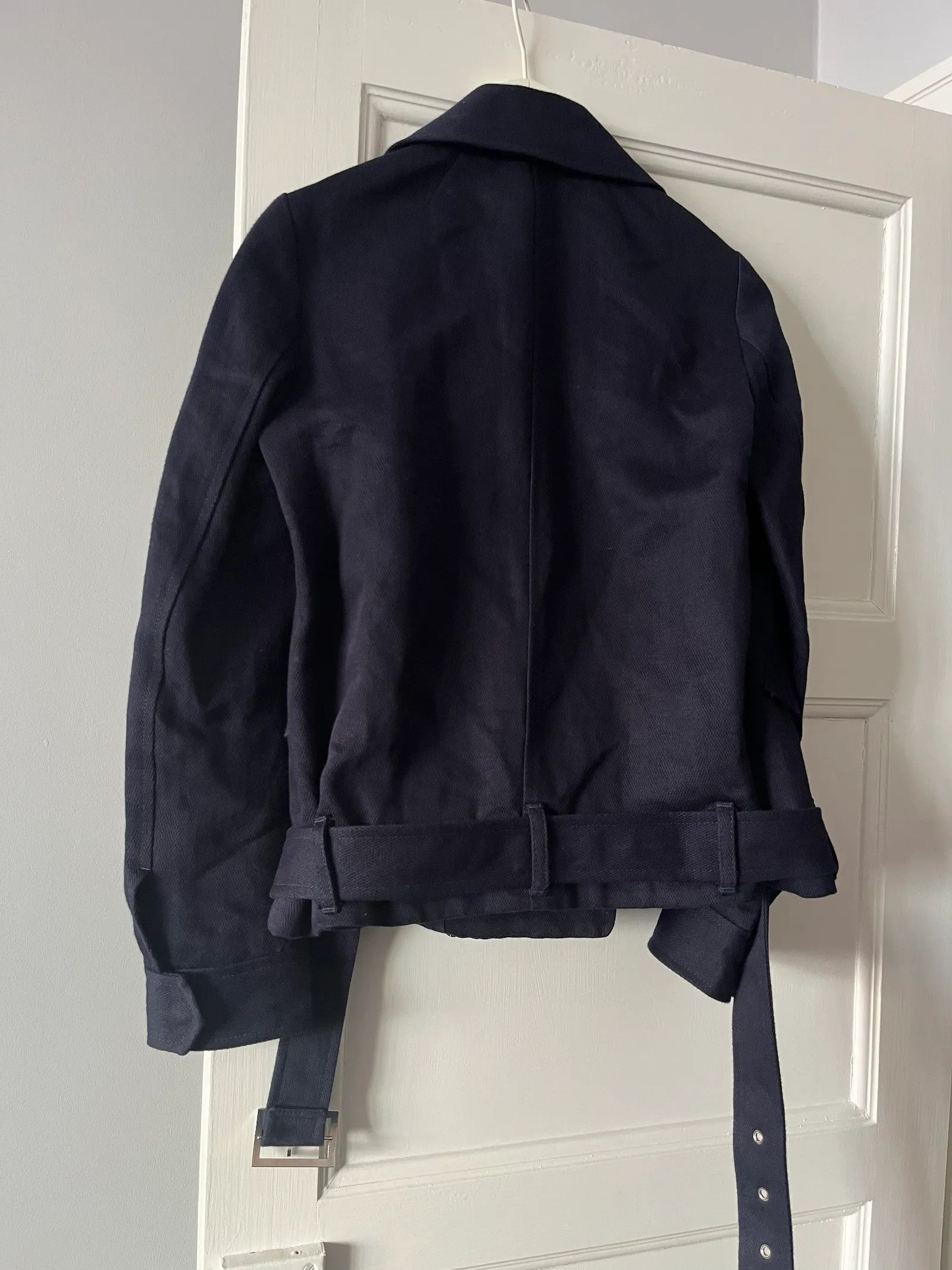 Filippa K Filippa K Toni Linen Biker Jacket Jacket Size XS / US 0-2 / IT 36-38 - 3 Thumbnail