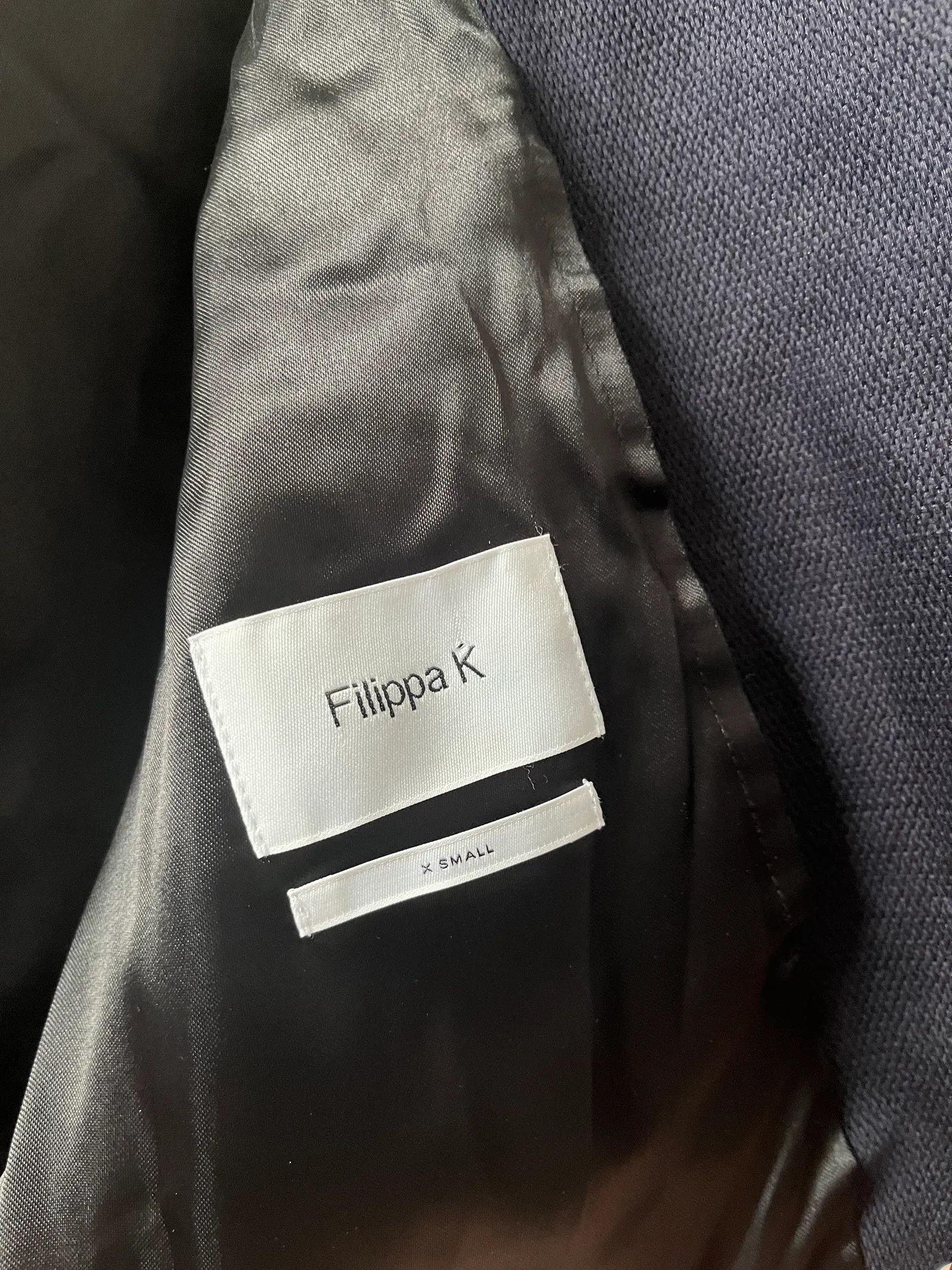 Filippa K Filippa K Toni Linen Biker Jacket Jacket Size XS / US 0-2 / IT 36-38 - 4 Thumbnail