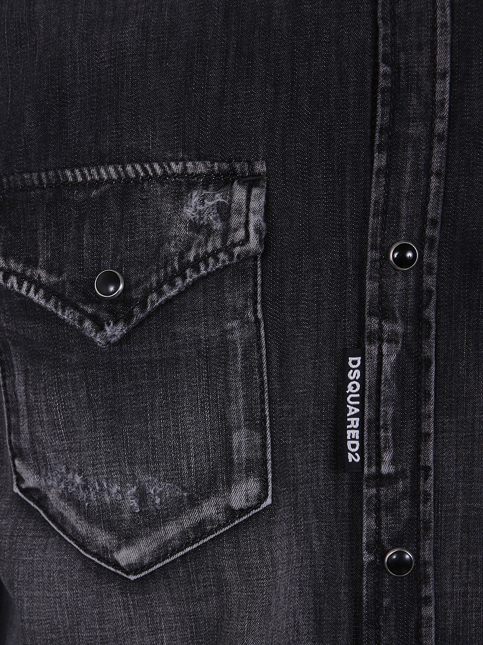 Dsquared2 CLASSIC WESTERN SHIRT Size US XL / EU 56 / 4 - 3 Thumbnail
