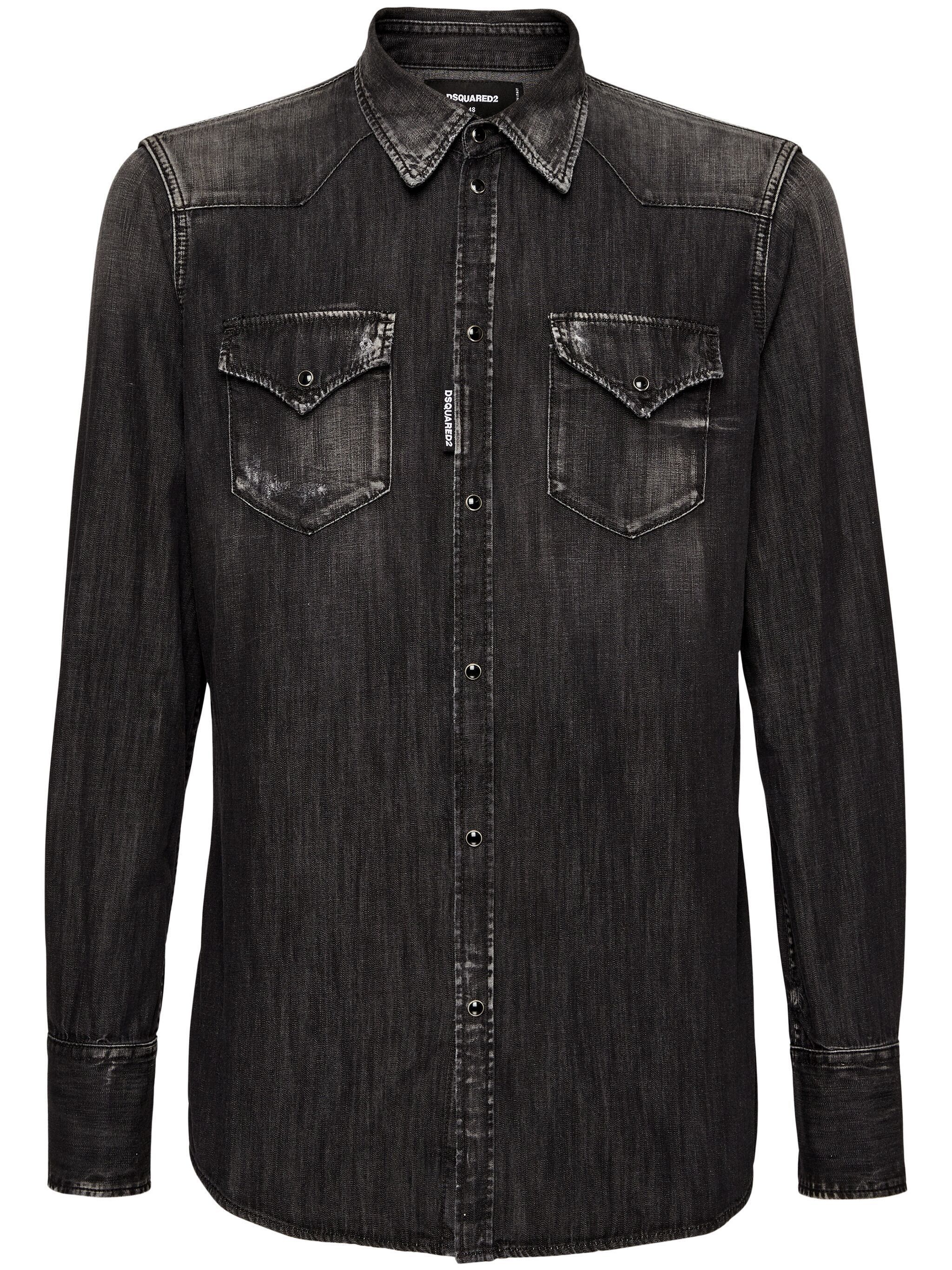 Dsquared2 CLASSIC WESTERN SHIRT Size US XL / EU 56 / 4 - 4 Thumbnail