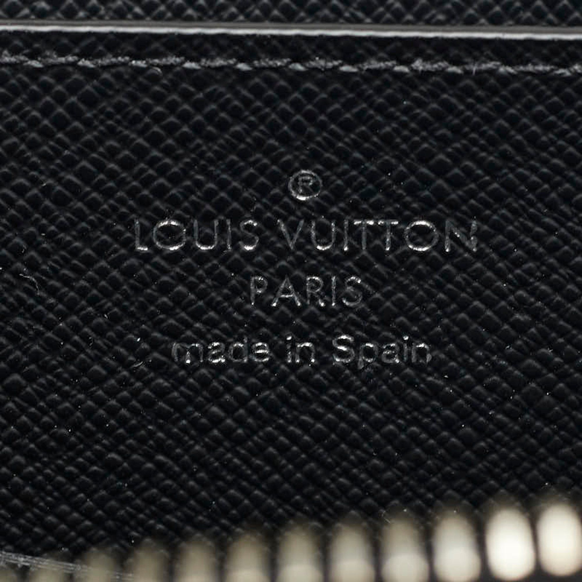 Louis Vuitton Louis Vuitton Monogram Eclipse Zippy XL Round Long Wallet M61698 Black PVC Leather Men's LOUIS VUITTON Size ONE SIZE - 9 Thumbnail