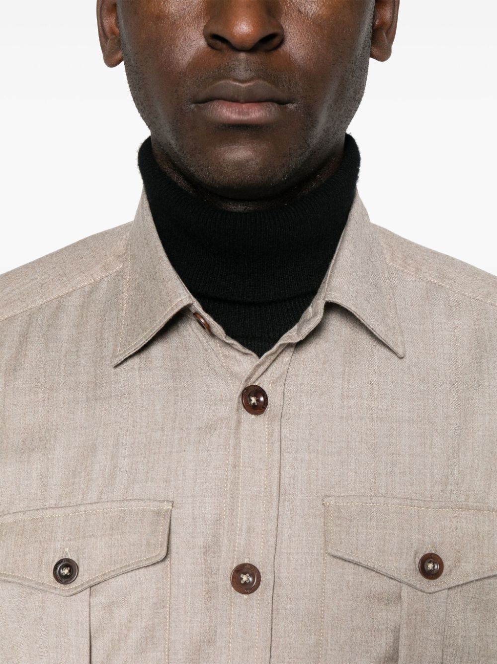 PT Torino MAN SAFARI SHIRT REGULAR FIT Size US M / EU 48-50 / 2 - 7 Thumbnail