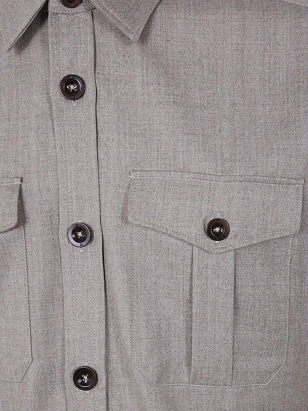 PT Torino MAN SAFARI SHIRT REGULAR FIT Size US XL / EU 56 / 4 - 3 Thumbnail