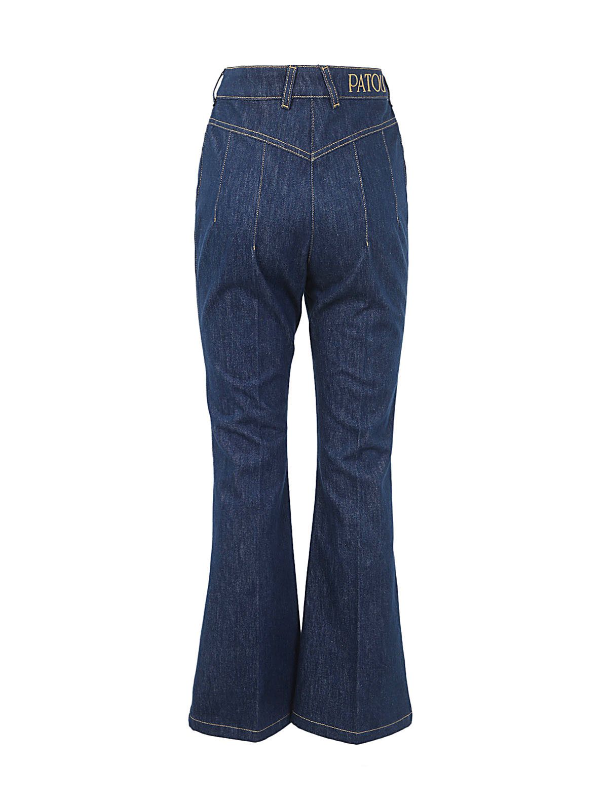 Patou FLARE DENIM TROUSERS Size 28" / US 6 / IT 42 - 2 Thumbnail