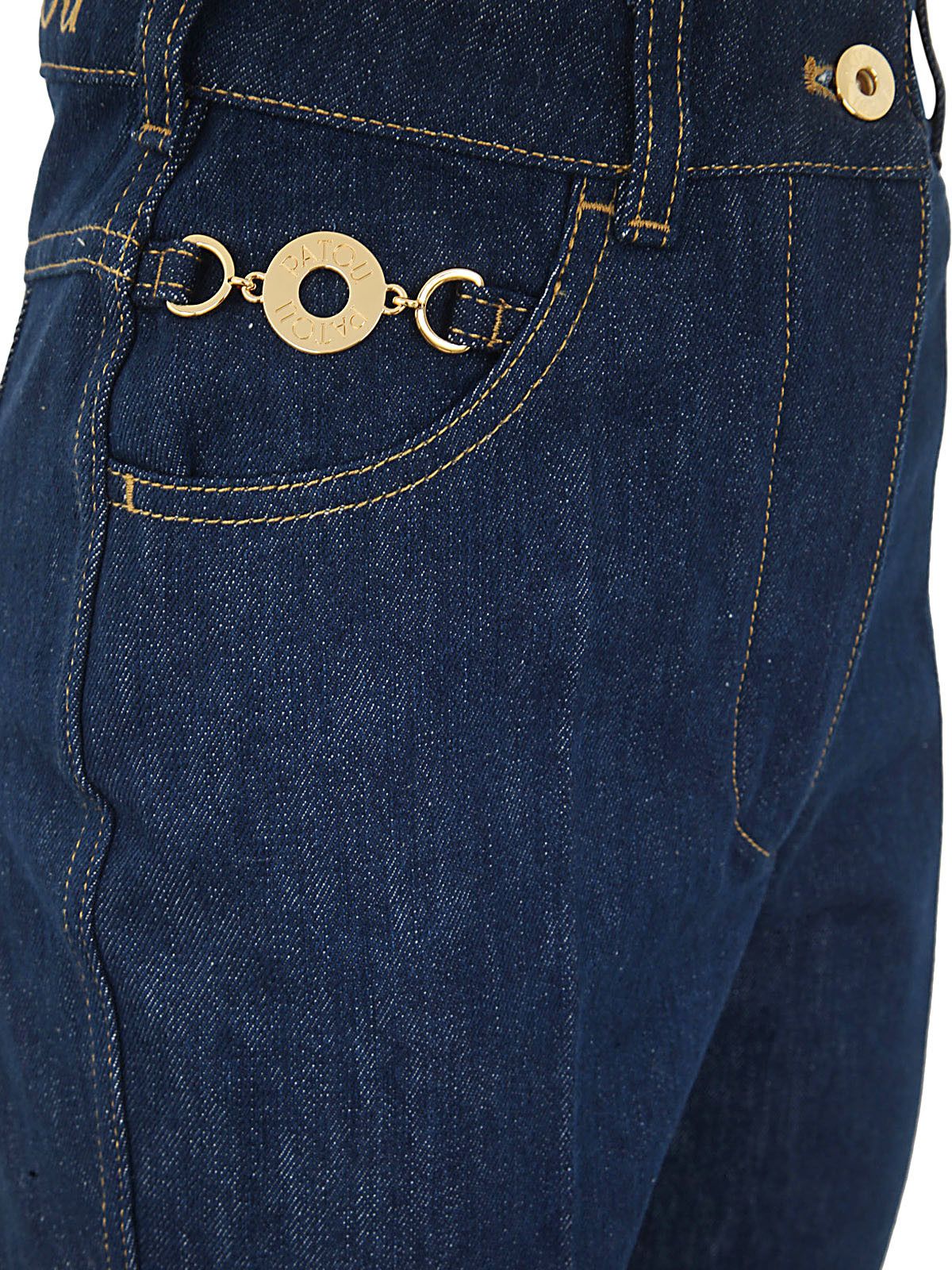 Patou FLARE DENIM TROUSERS Size 30" / US 8 / IT 44 - 3 Thumbnail