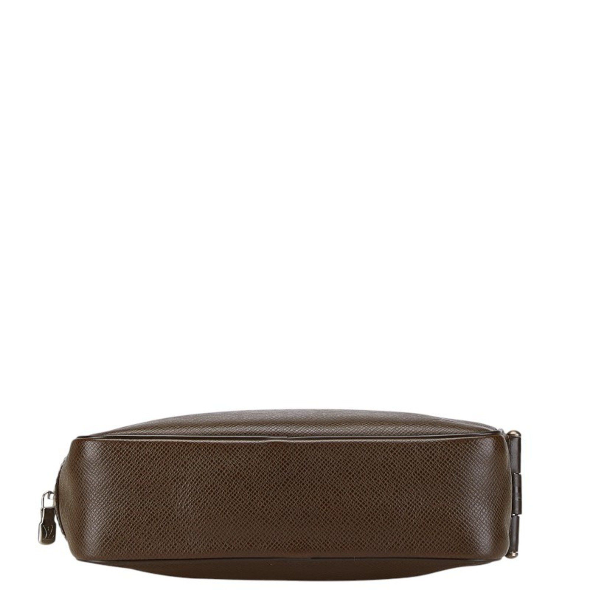 Louis Vuitton Louis Vuitton Taiga Karuga Second Bag Clutch M30818 Brown Leather Men's LOUIS VUITTON Size ONE SIZE - 3 Thumbnail