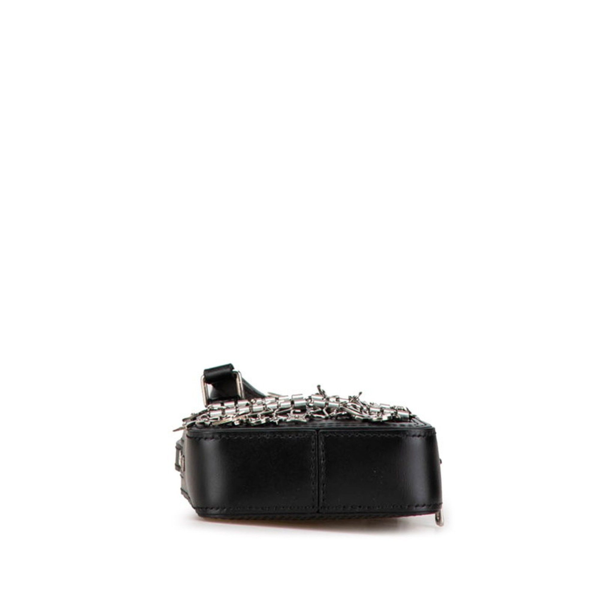 Louis Vuitton Louis Vuitton Danube Shoulder Bag M53975 Black Leather Women's LOUIS VUITTON Size ONE SIZE - 3 Thumbnail