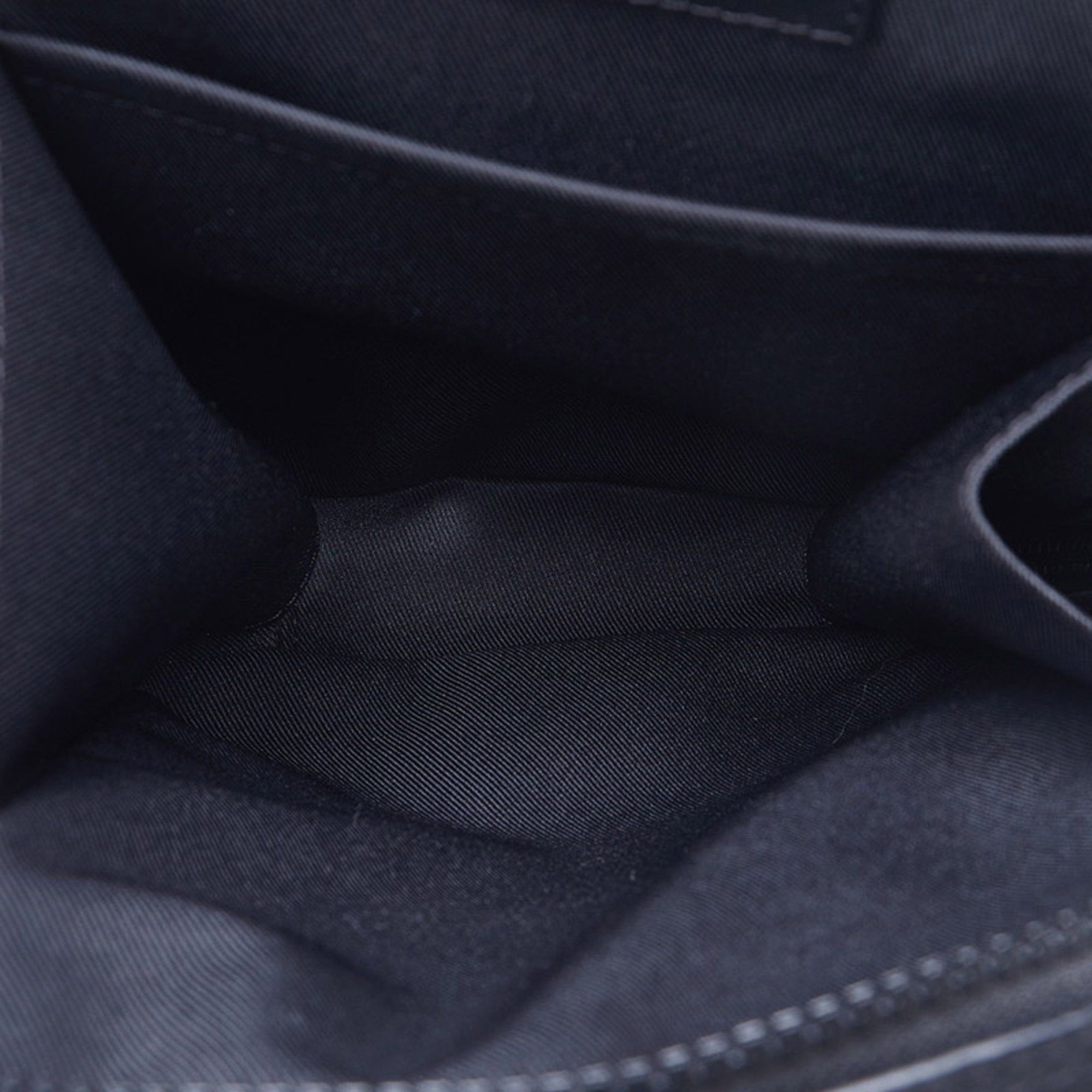 Louis Vuitton Louis Vuitton Monogram Taurillon Utility Side Bag Shoulder Body M53298 Noir Black Leather Men's LOUIS VUITTON Size ONE SIZE - 9 Thumbnail