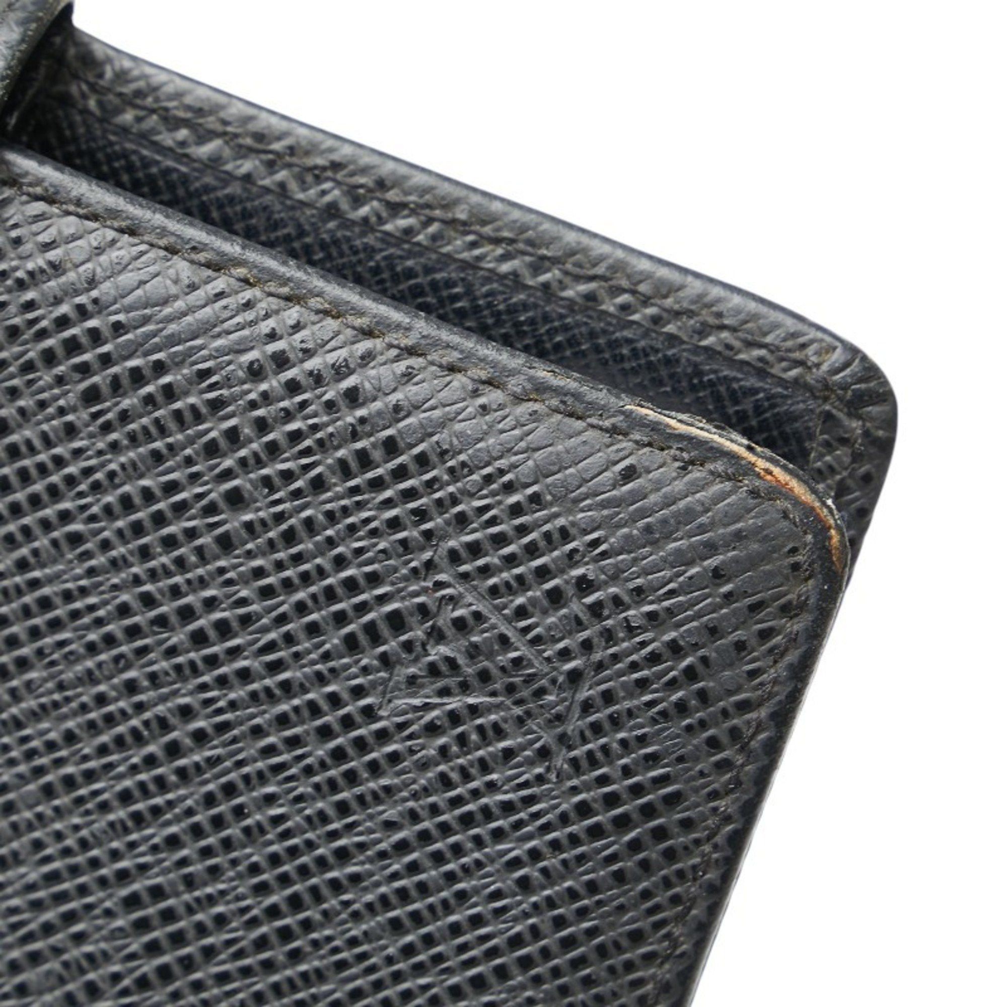 Louis Vuitton Louis Vuitton Taiga Agenda PM Notebook Cover R20426 Ardoise Black Leather Women's LOUIS VUITTON Size ONE SIZE - 5 Thumbnail